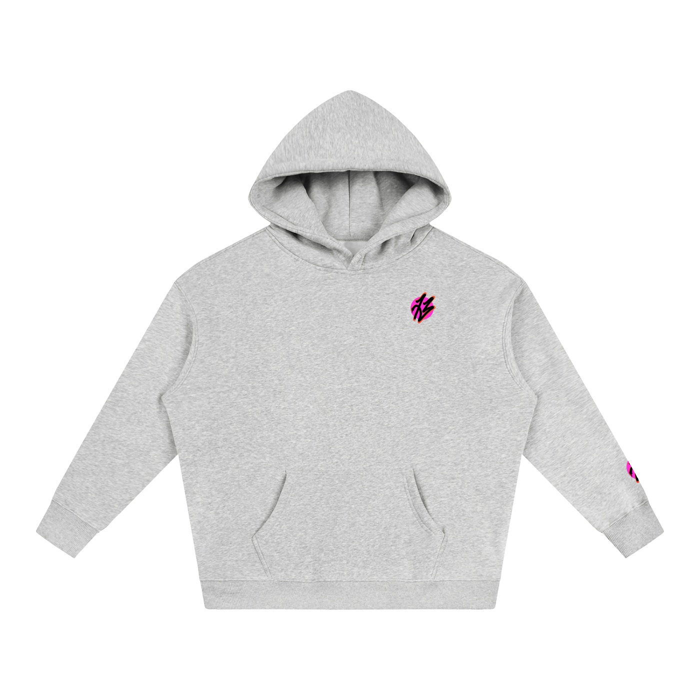 “OG FISH” Oversize Fleeced Hoodie - Image 3