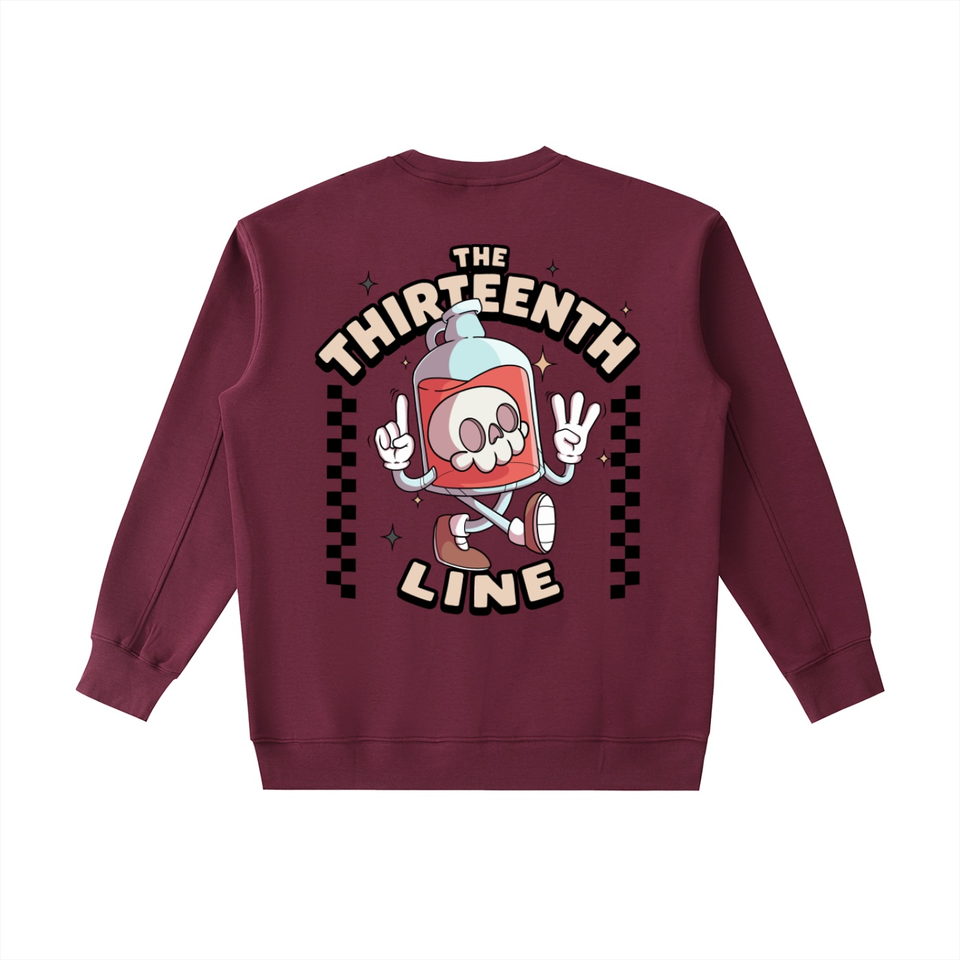 ”BOTTLE BRAIN” Essential Heavyweight Crewneck Sweatshirt - Image 14