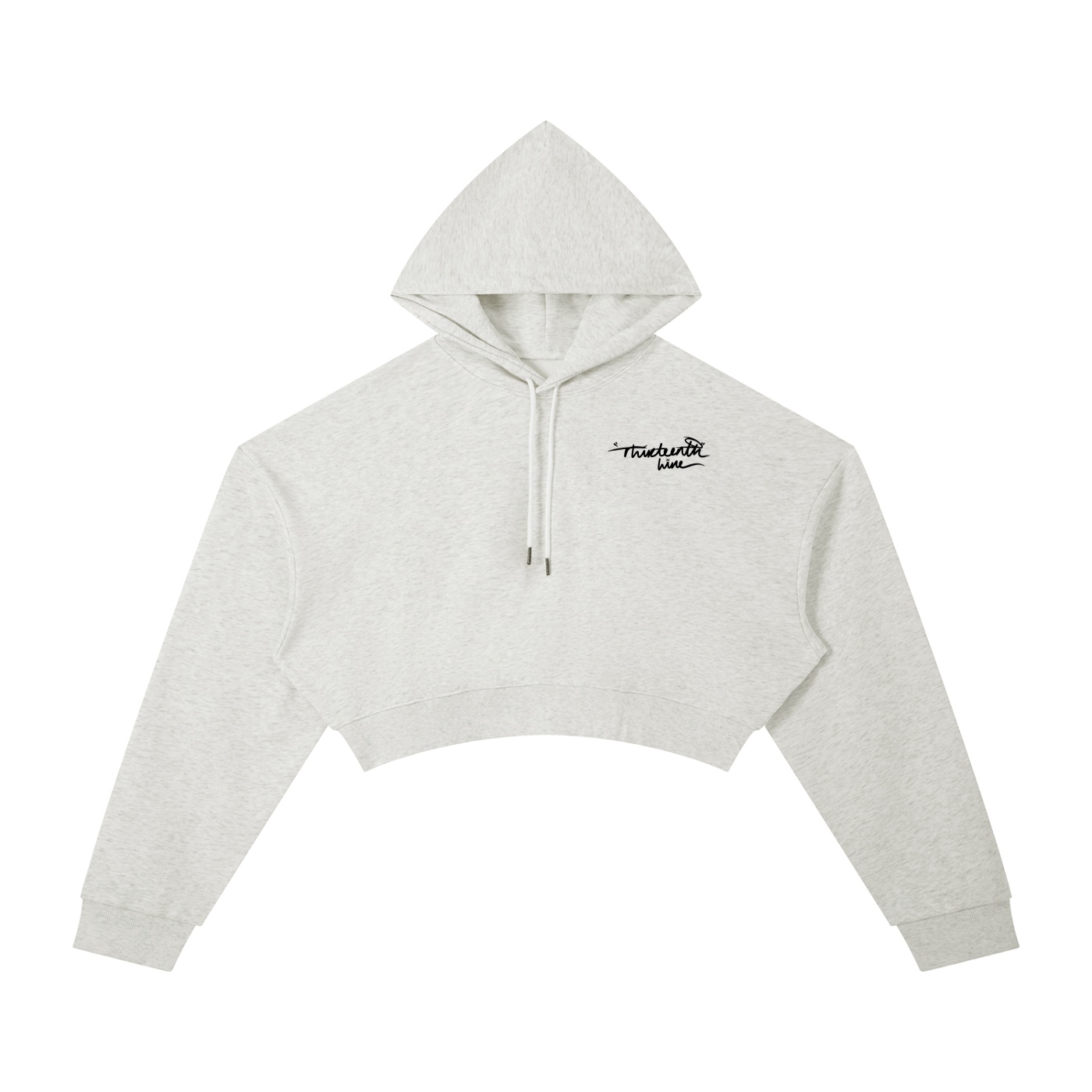 ”IT’S OK” Essential Cropped Hoodie - Image 2