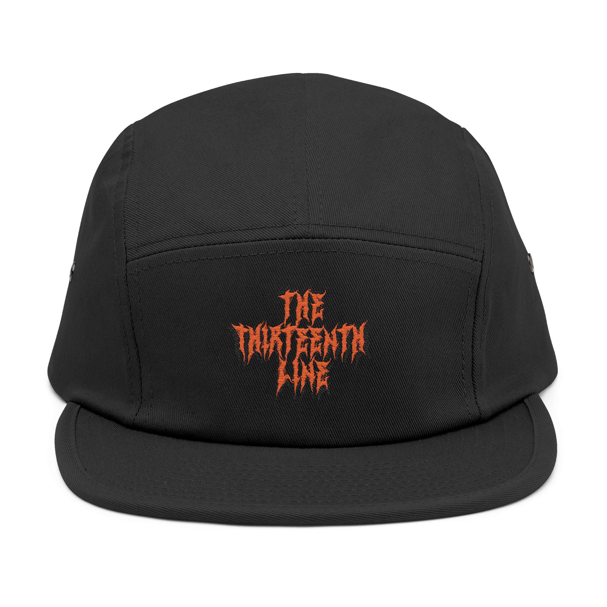 “13” Embroidered 'The Harbinger' 5-Panel Cap — Khaki Streetwear Hat - Image 14