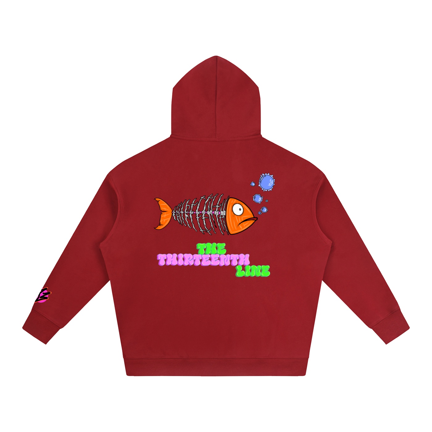 “OG FISH” Oversize Fleeced Hoodie - Image 48