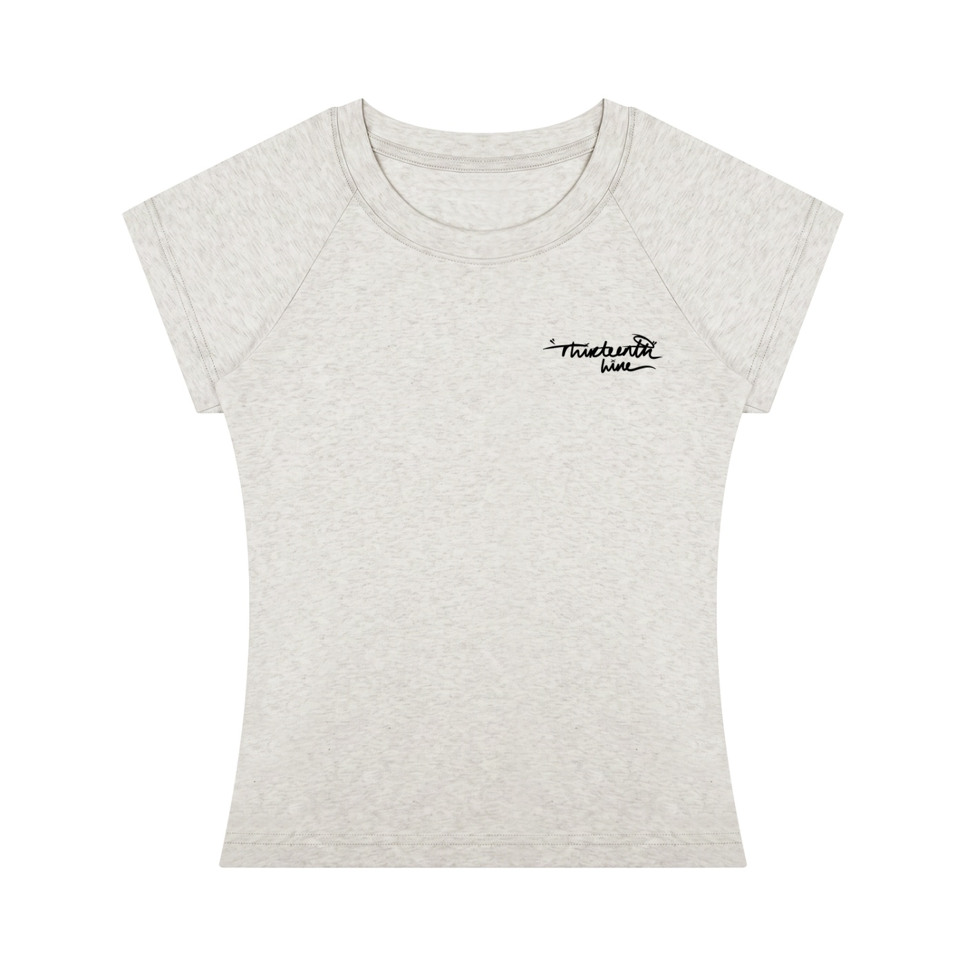 ”BLOOM” Women’s Slim Raglan T-Shirt - Image 2