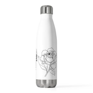 “BLOOM” Insulated Bottle – Red Demon Skull "The Thirteenth Line" Stainless 20oz