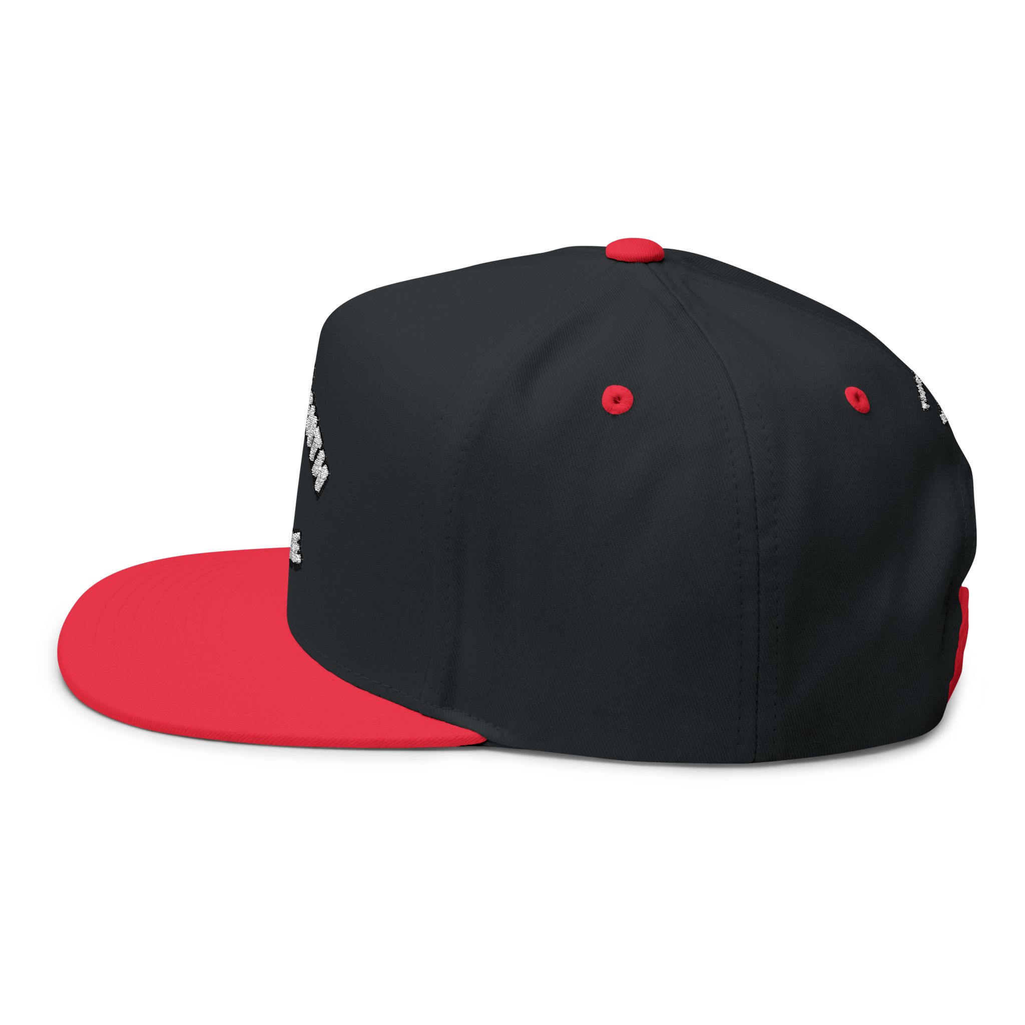 “HAPPY BRAIN” The Thirteenth Line Embroidered Flat Bill Cap - Image 17