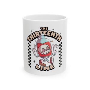 The Thirteenth Line bottle brain Mug | Ceramic Coffee Cup