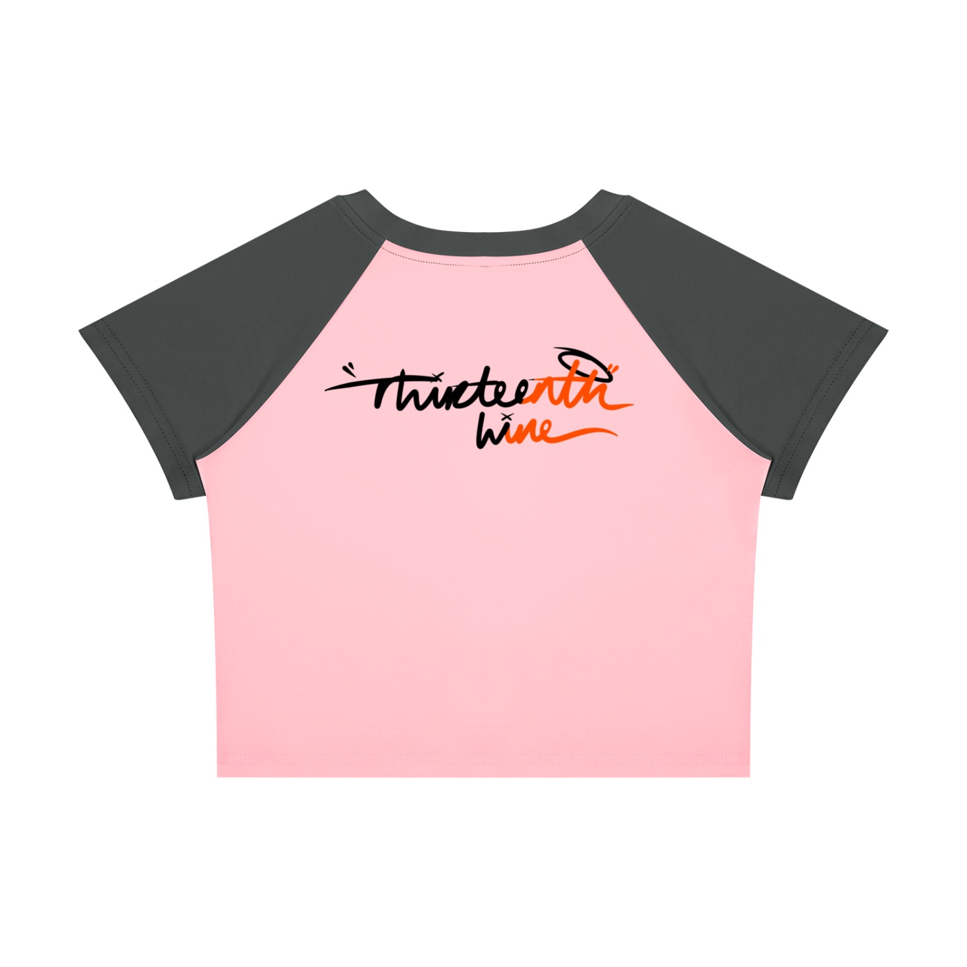 “HAND WRITTEN” Women’s Raglan Color Block Baby T-Shirt - Image 16