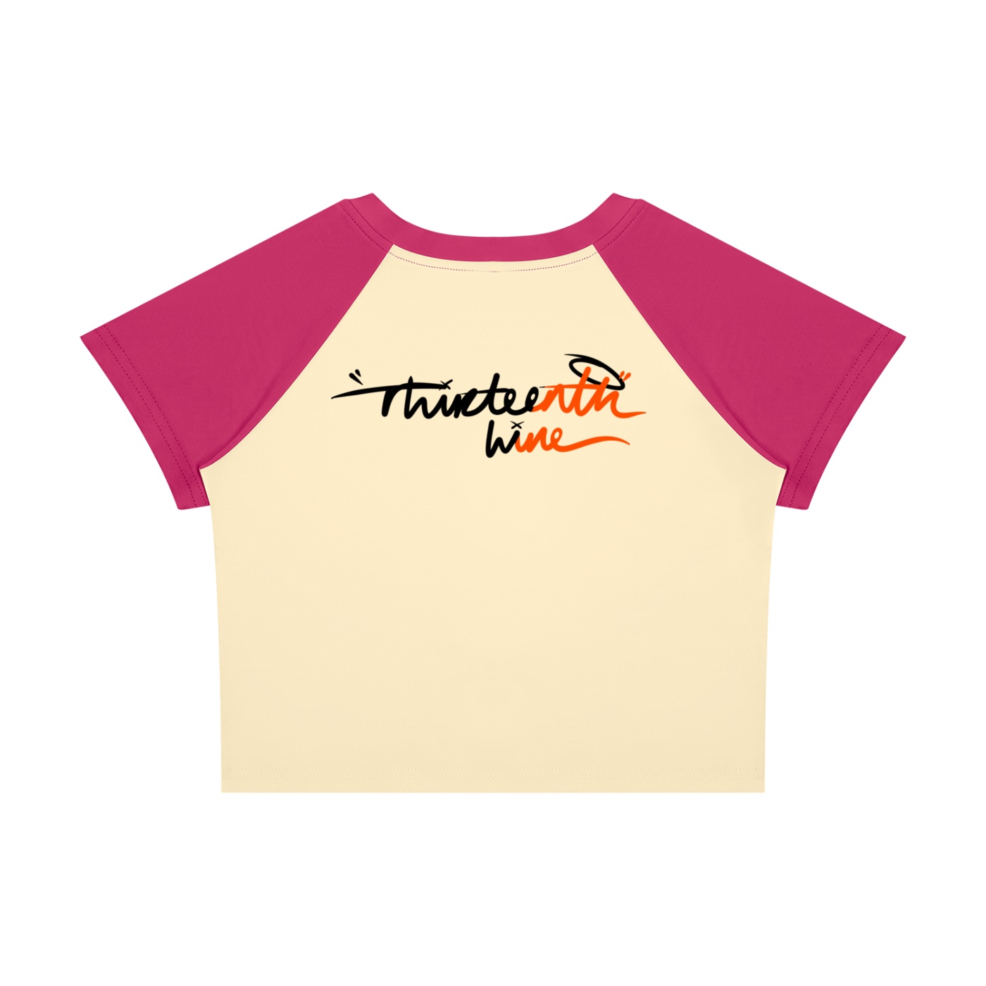 “HAND WRITTEN” Women’s Raglan Color Block Baby T-Shirt - Image 14