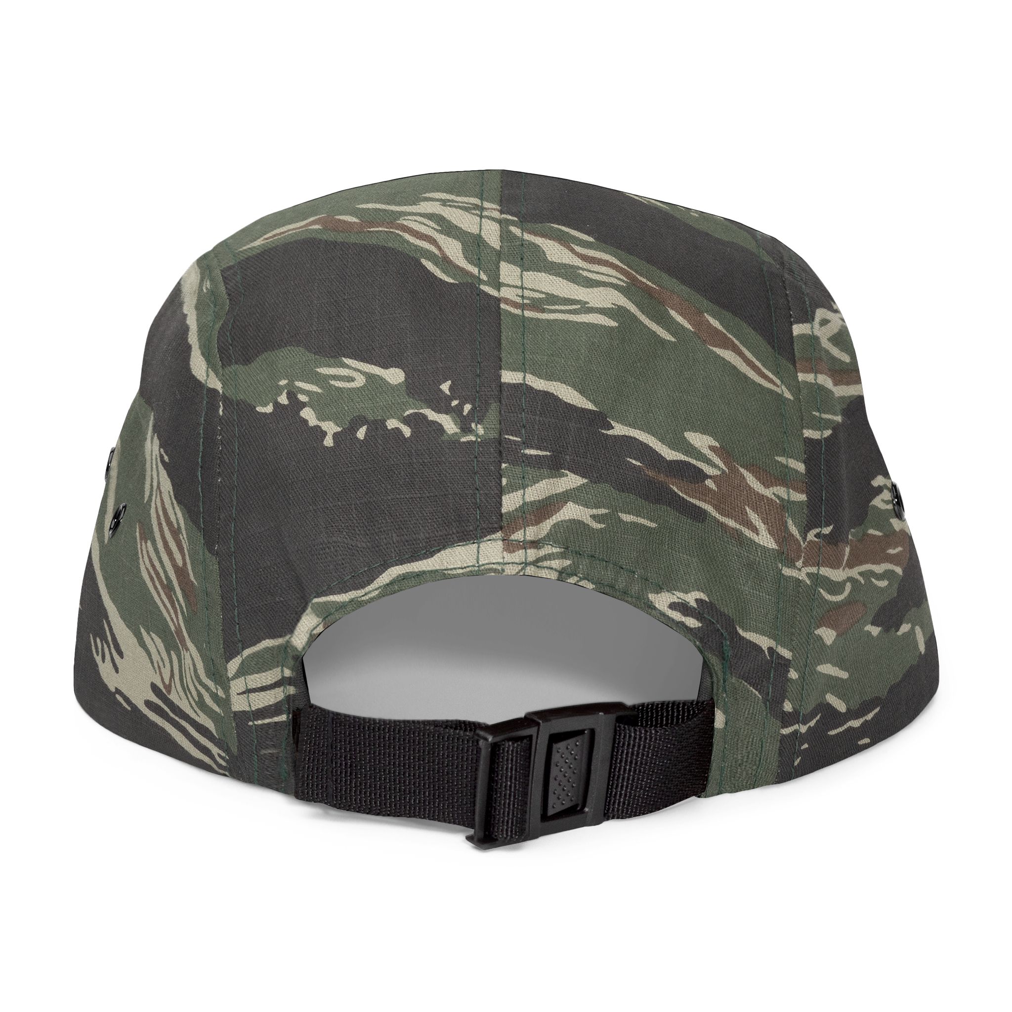 “13” Embroidered 'The Harbinger' 5-Panel Cap — Khaki Streetwear Hat - Image 3