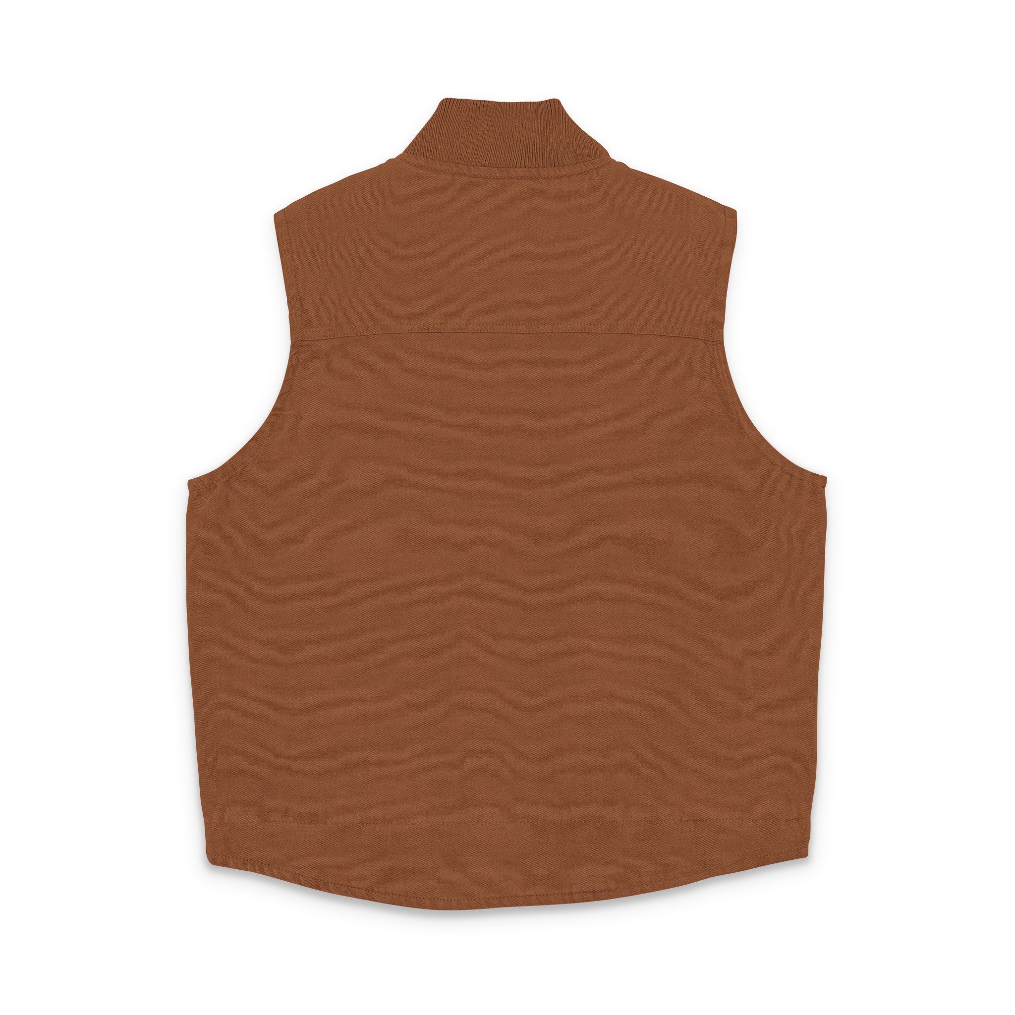 “Bloom” Embroidered Washed Duck Cloth Work Vest — Rugged Outdoor Utility Vest - Image 2