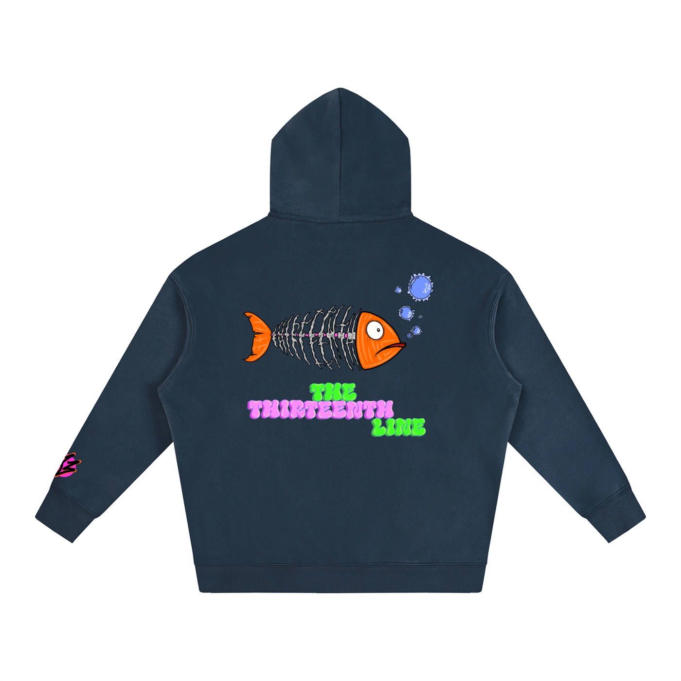 “OG FISH” Oversize Fleeced Hoodie - Image 34