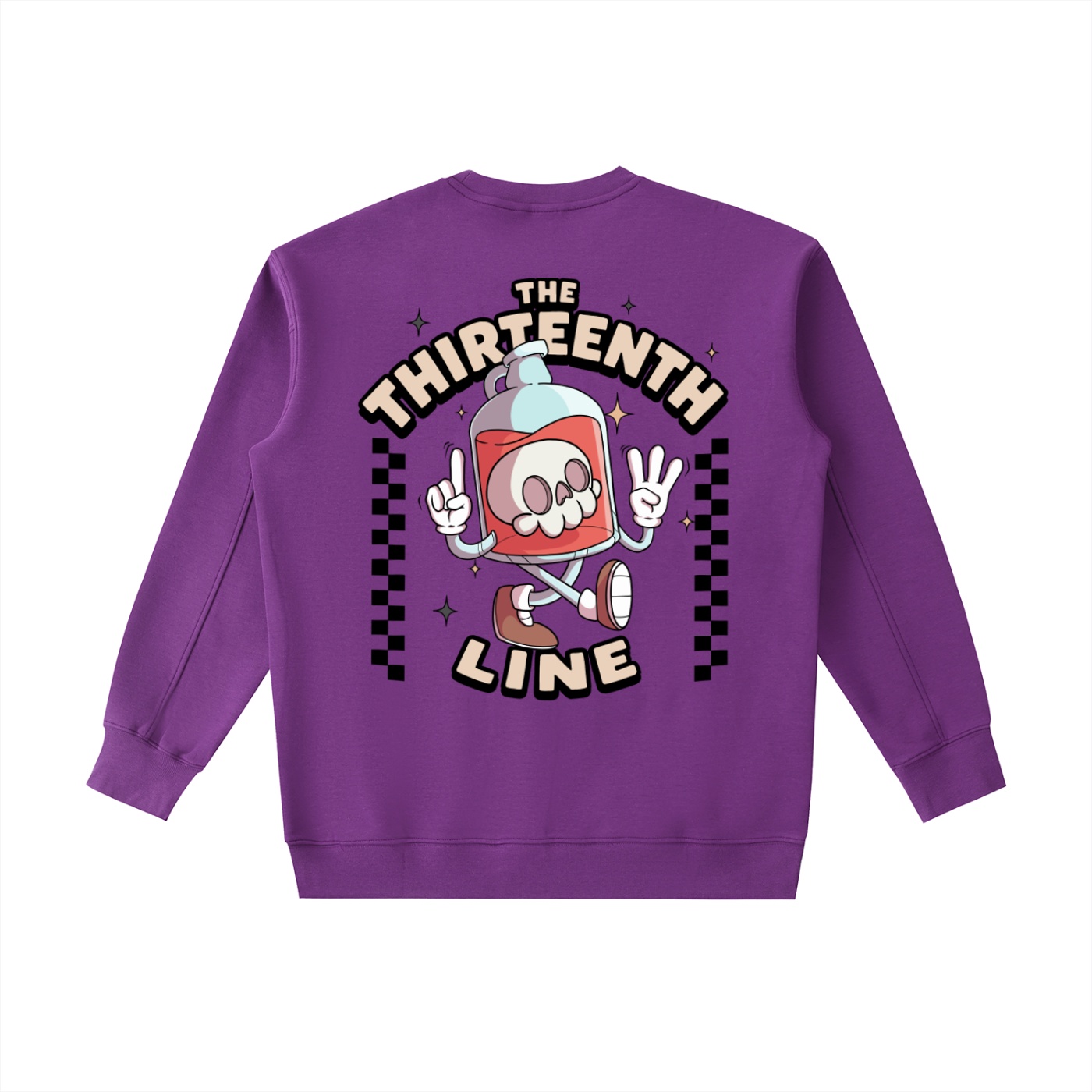 ”BOTTLE BRAIN” Essential Heavyweight Crewneck Sweatshirt - Image 12