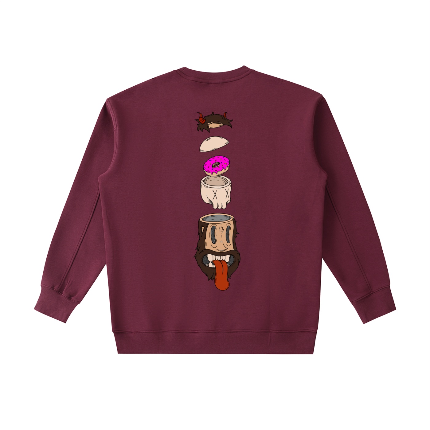 “SPLIT” Essential Heavyweight Crewneck Sweatshirt - Image 2
