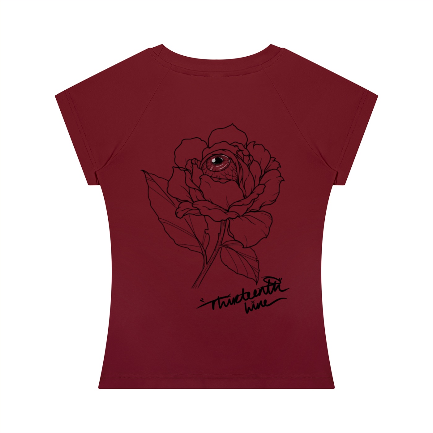 ”BLOOM” Women’s Slim Raglan T-Shirt - Image 14