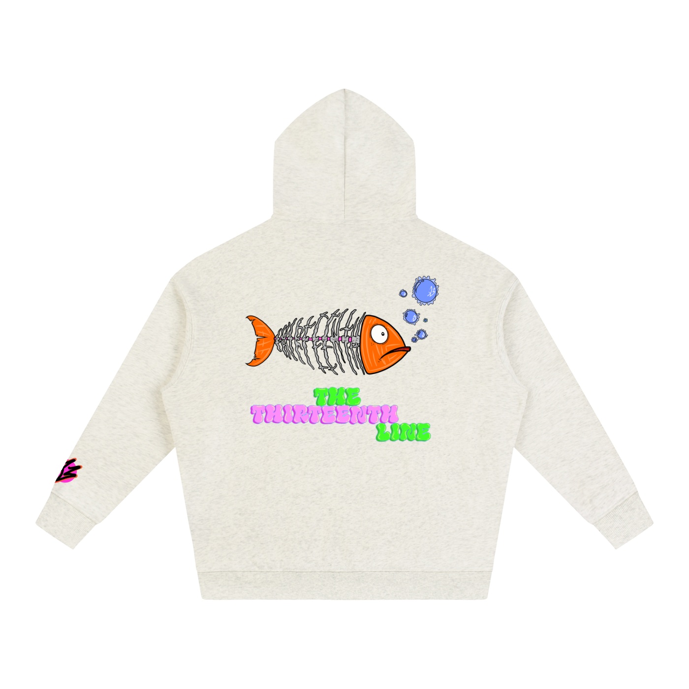 “OG FISH” Oversize Fleeced Hoodie