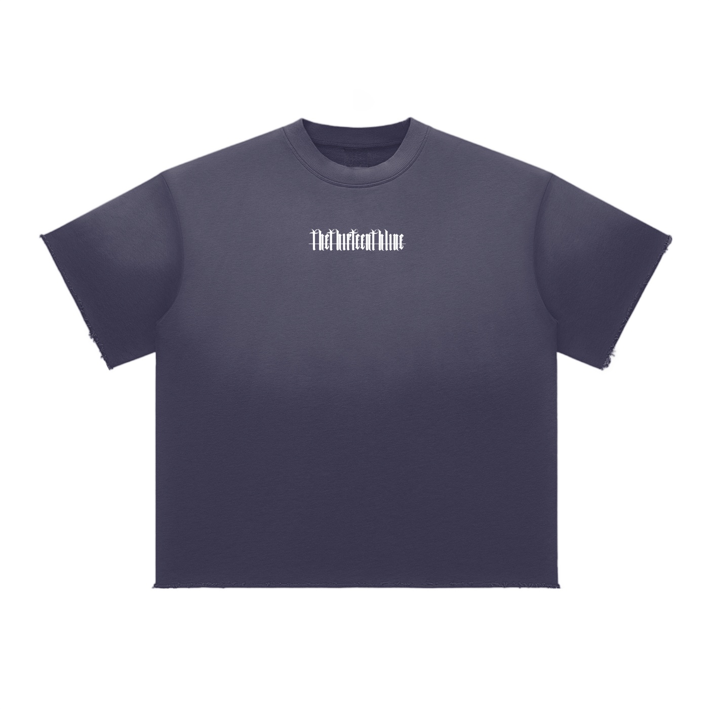 ”THE CROW” Sun Fade Raw Edge T-Shirt - Image 7