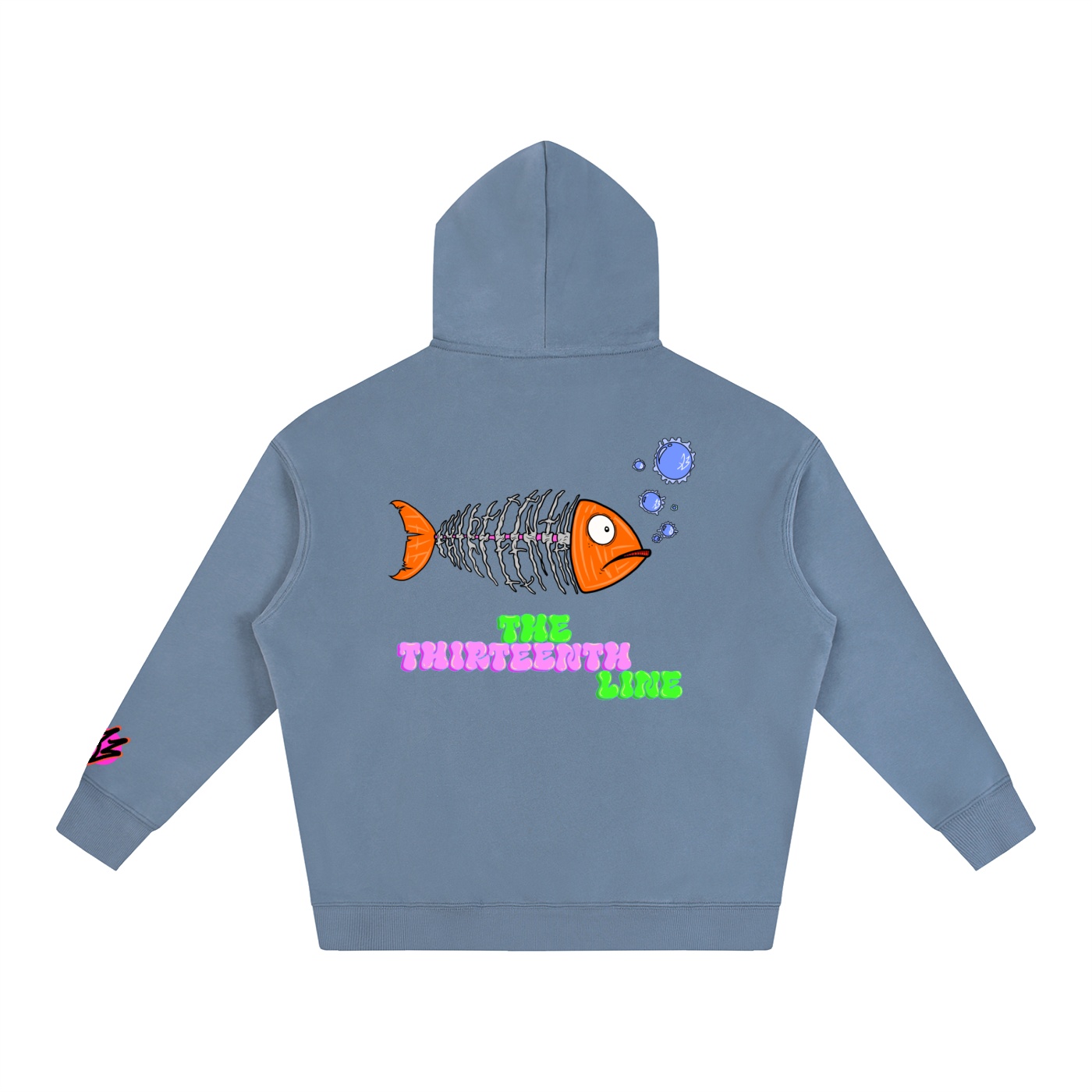 “OG FISH” Oversize Fleeced Hoodie - Image 42