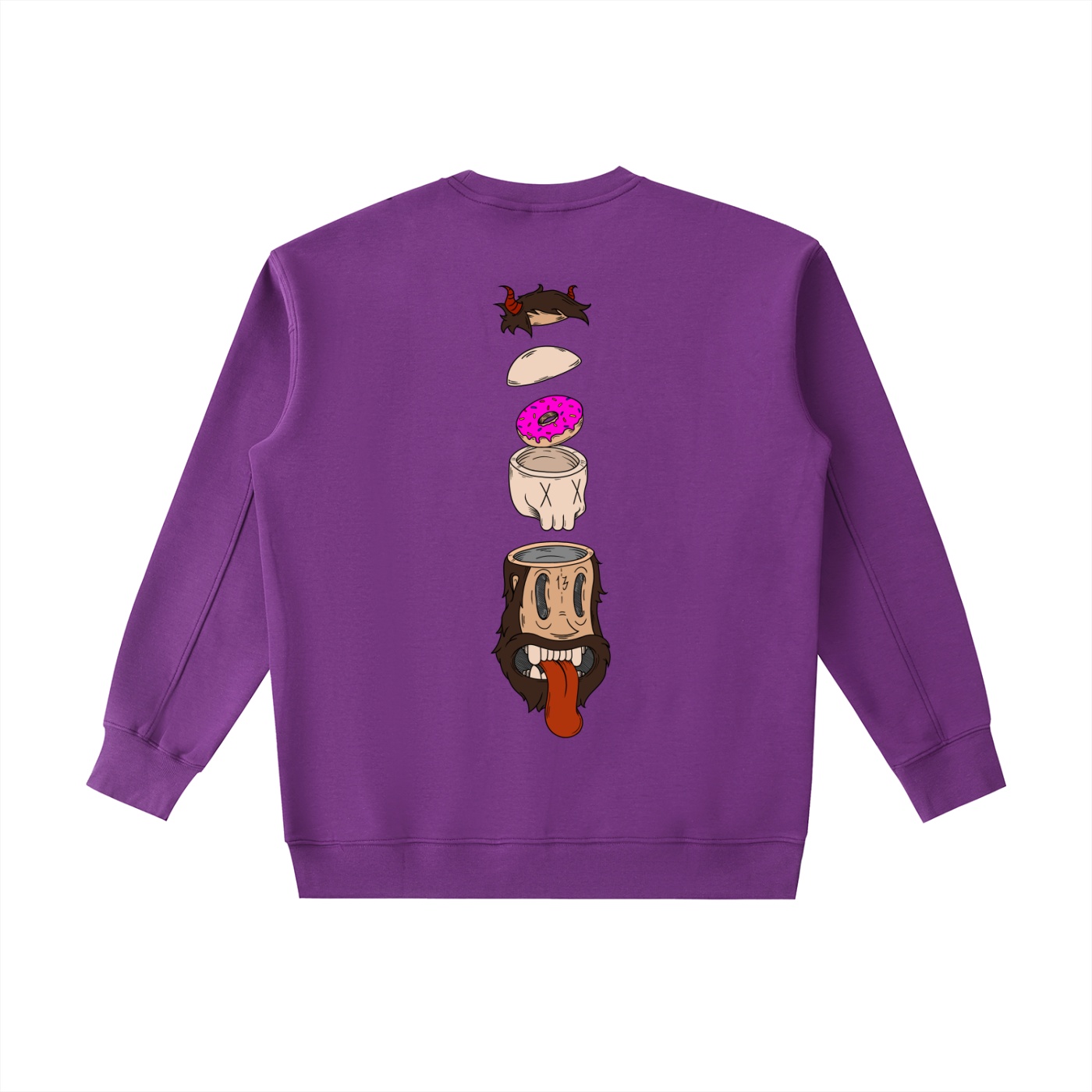 “SPLIT” Essential Heavyweight Crewneck Sweatshirt - Image 14