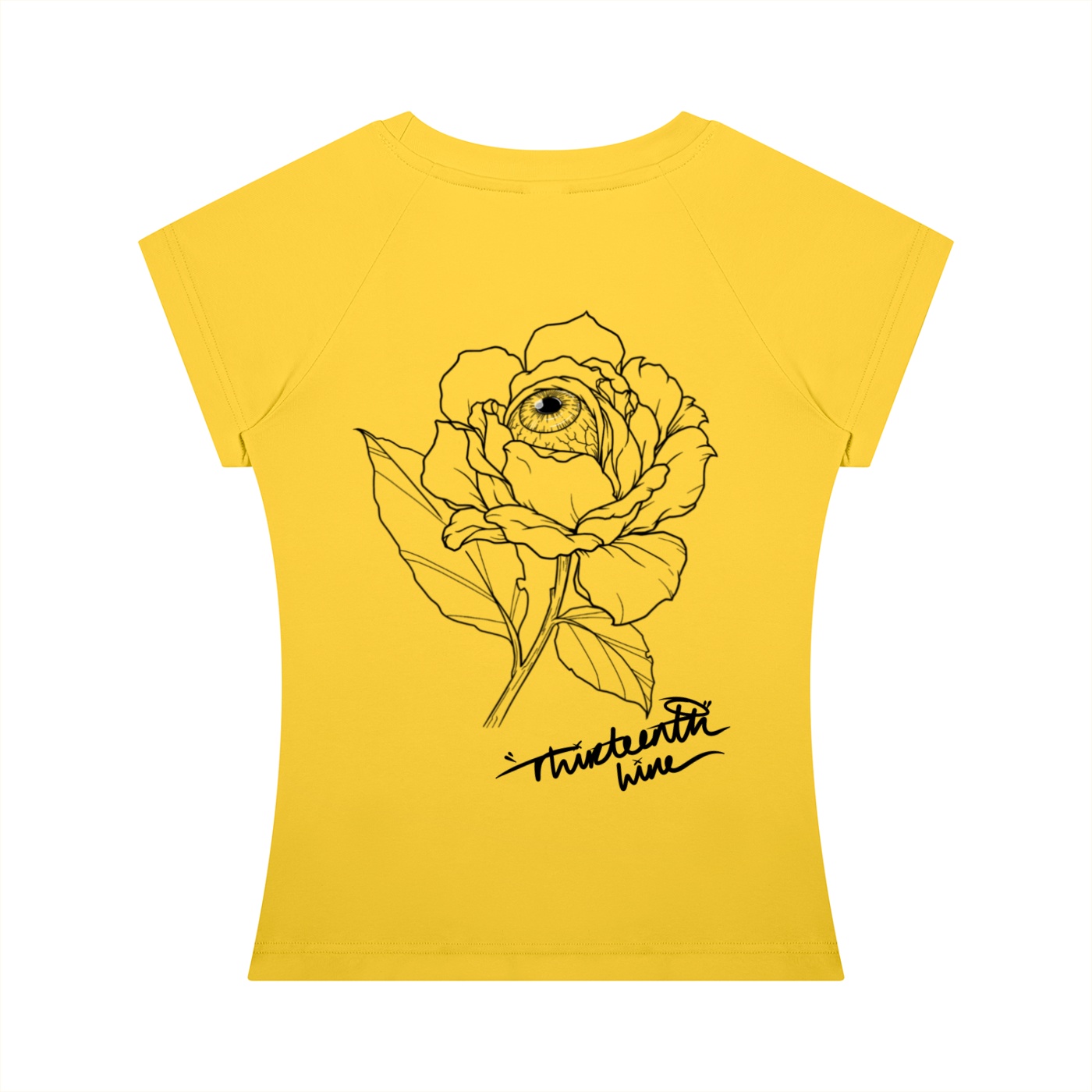 ”BLOOM” Women’s Slim Raglan T-Shirt - Image 12