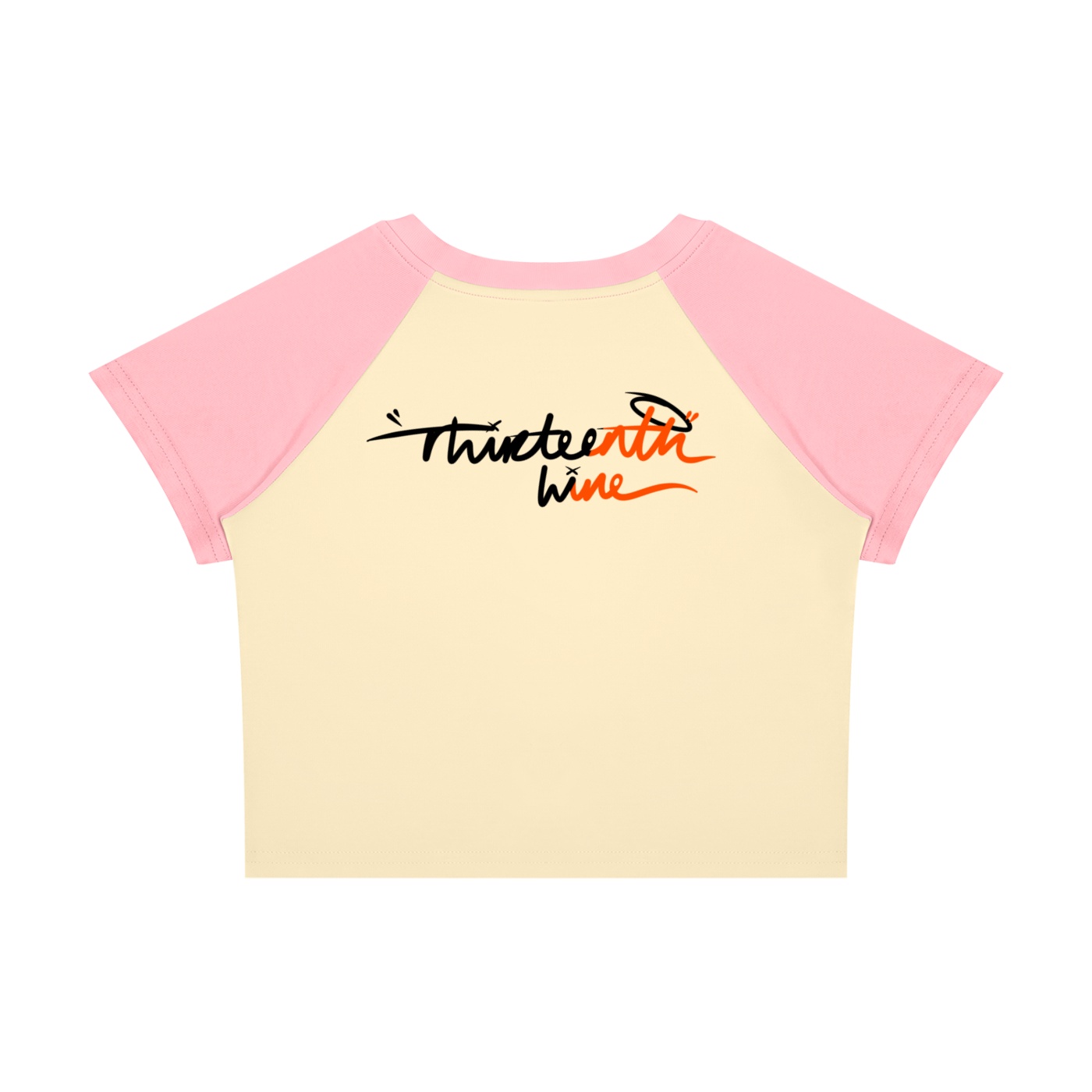 “HAND WRITTEN” Women’s Raglan Color Block Baby T-Shirt - Image 10