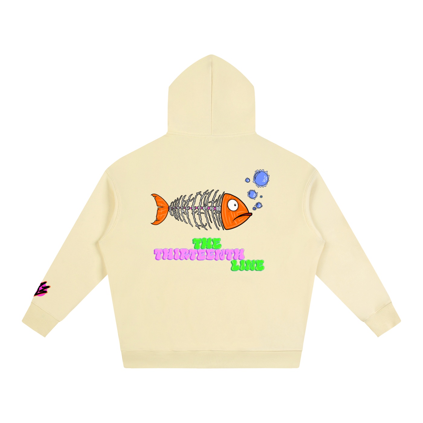 “OG FISH” Oversize Fleeced Hoodie - Image 20