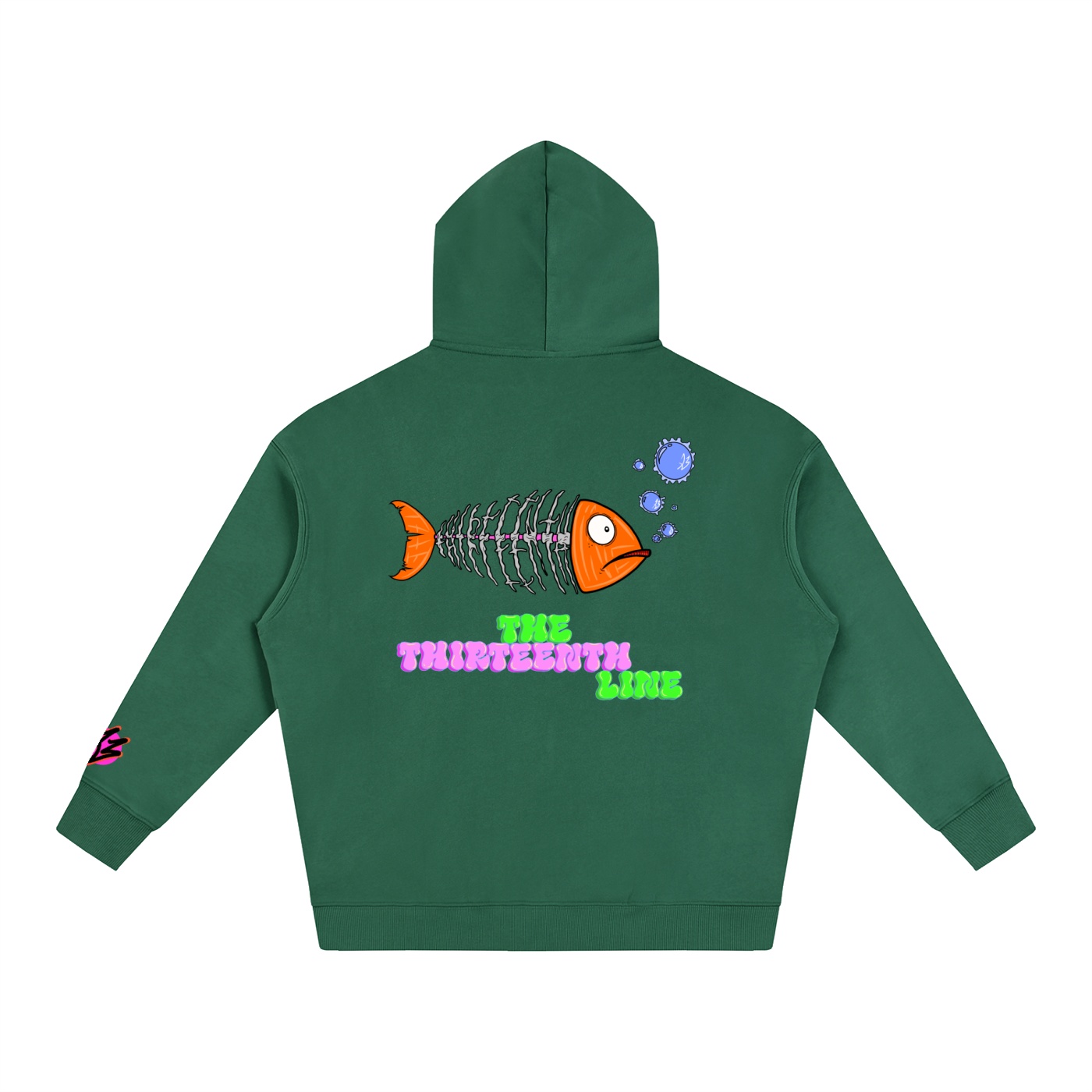 “OG FISH” Oversize Fleeced Hoodie - Image 32