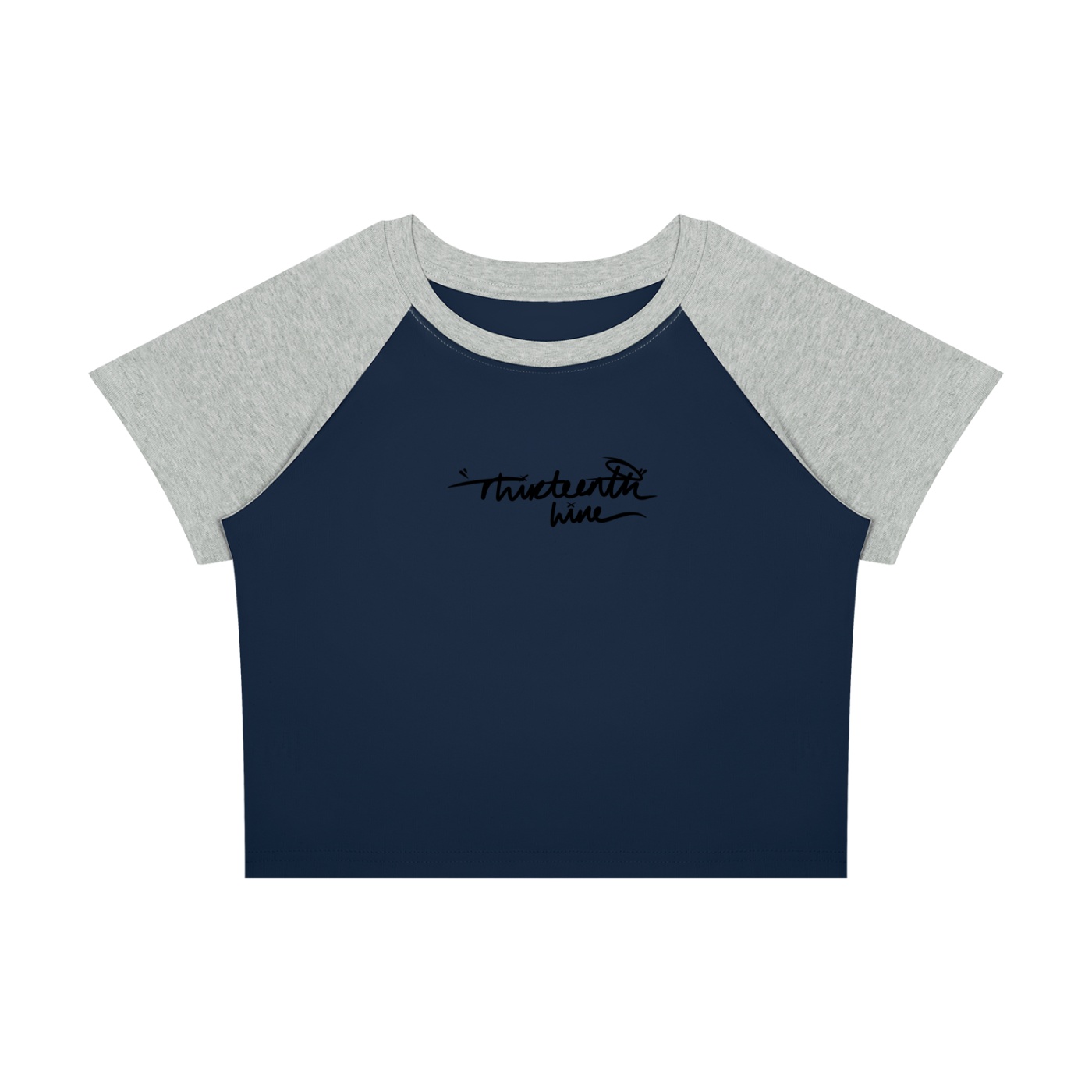 “HAND WRITTEN” Women’s Raglan Color Block Baby T-Shirt - Image 21