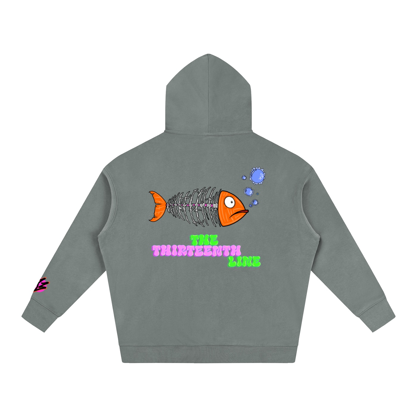 “OG FISH” Oversize Fleeced Hoodie - Image 28