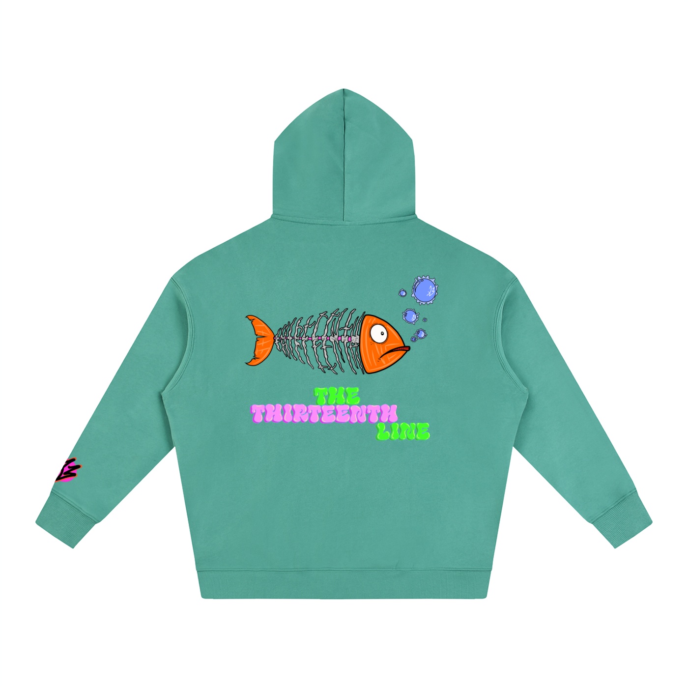 “OG FISH” Oversize Fleeced Hoodie - Image 16