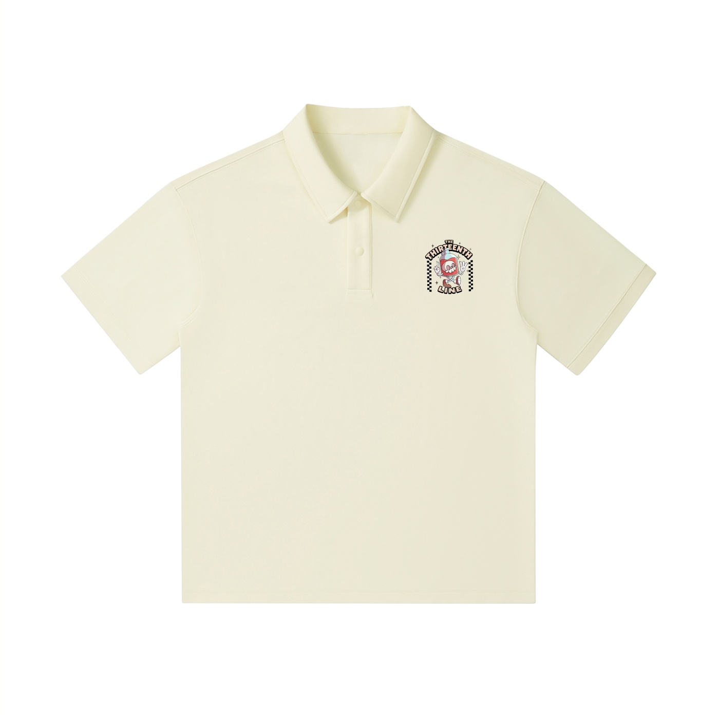 “BOGEY MAKER” Drop Shoulder Short-Sleeve Polo - Image 3