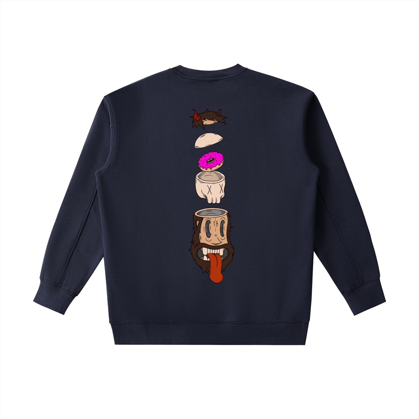 “SPLIT” Essential Heavyweight Crewneck Sweatshirt - Image 18