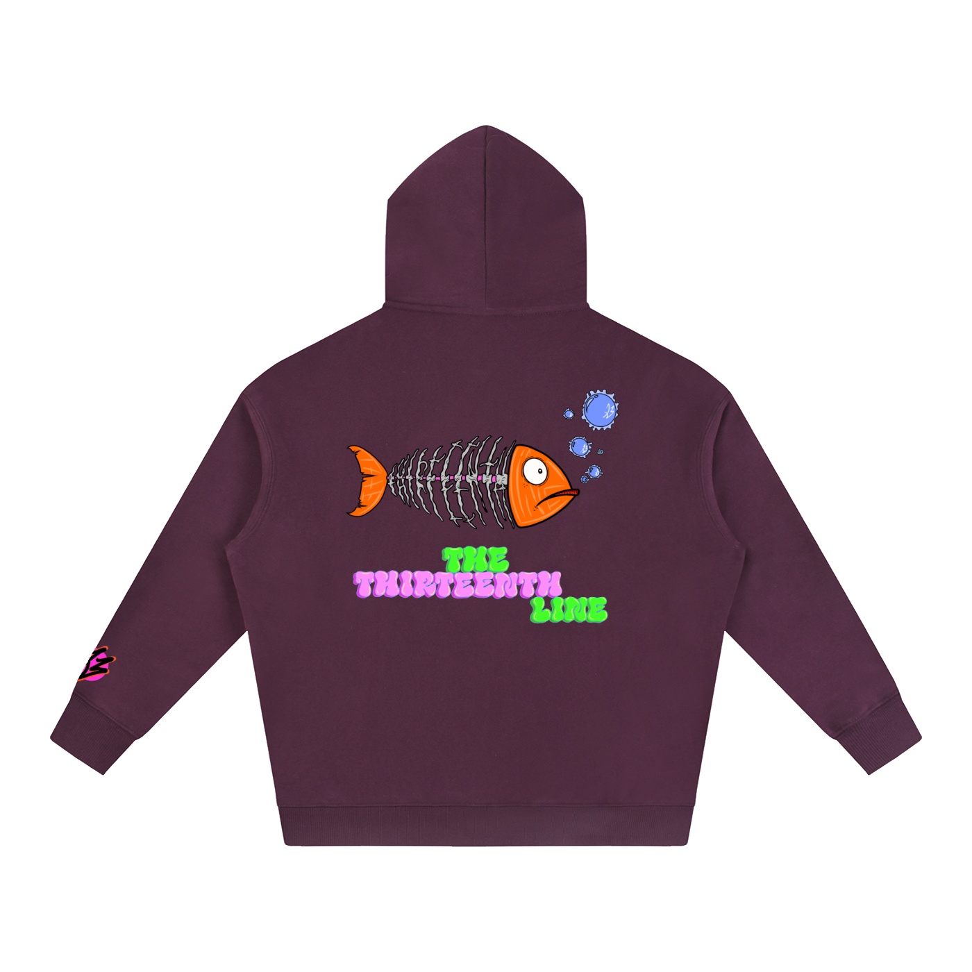 “OG FISH” Oversize Fleeced Hoodie - Image 46