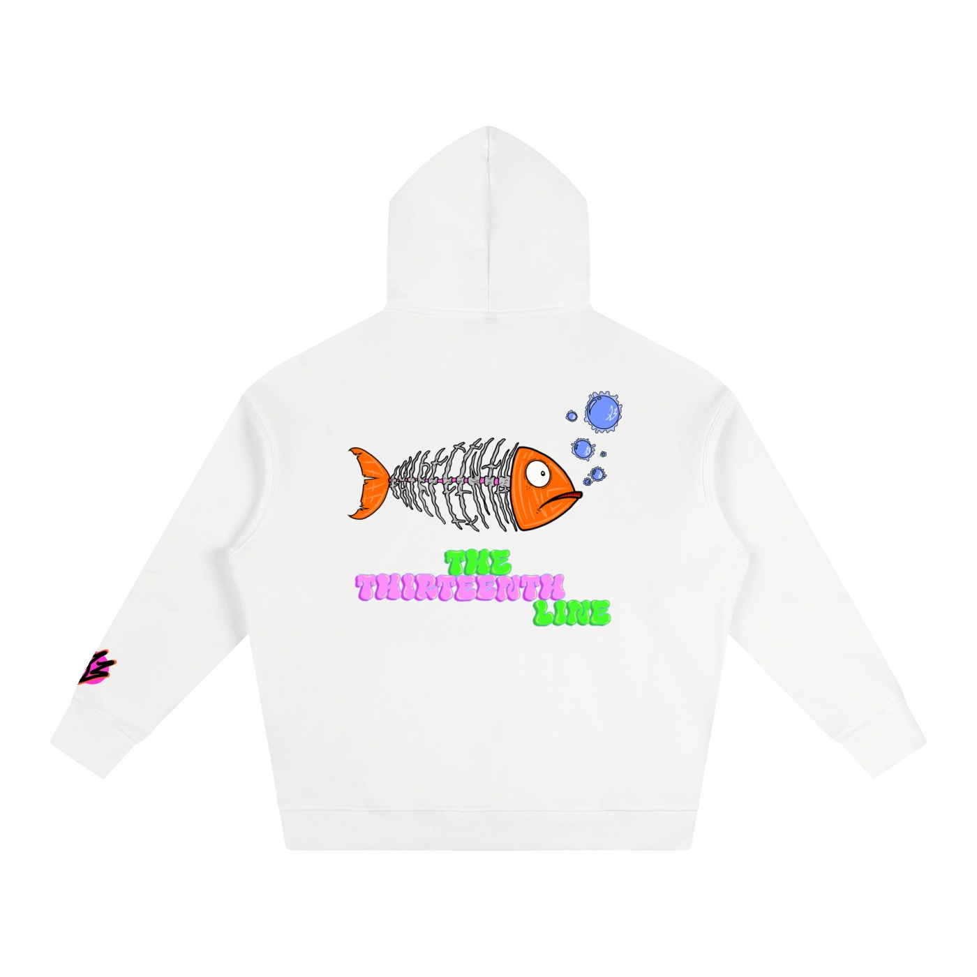 “OG FISH” Oversize Fleeced Hoodie - Image 8