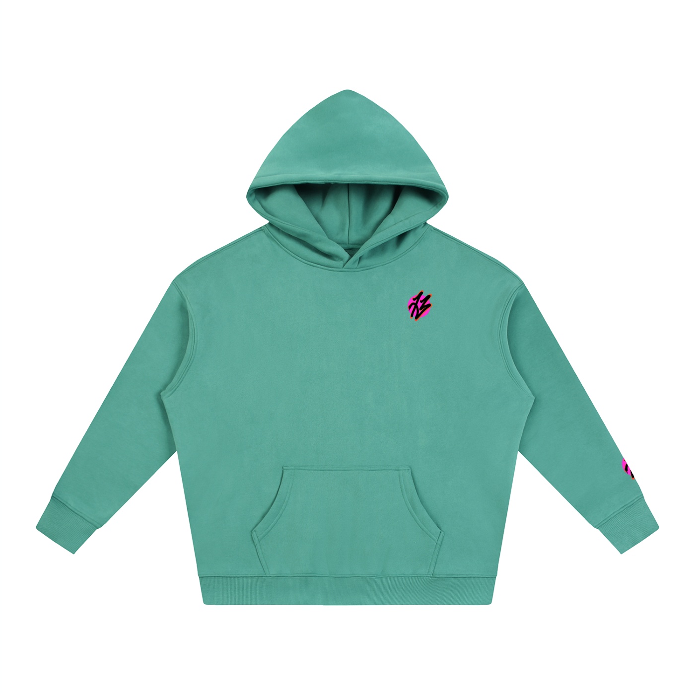 “OG FISH” Oversize Fleeced Hoodie - Image 15