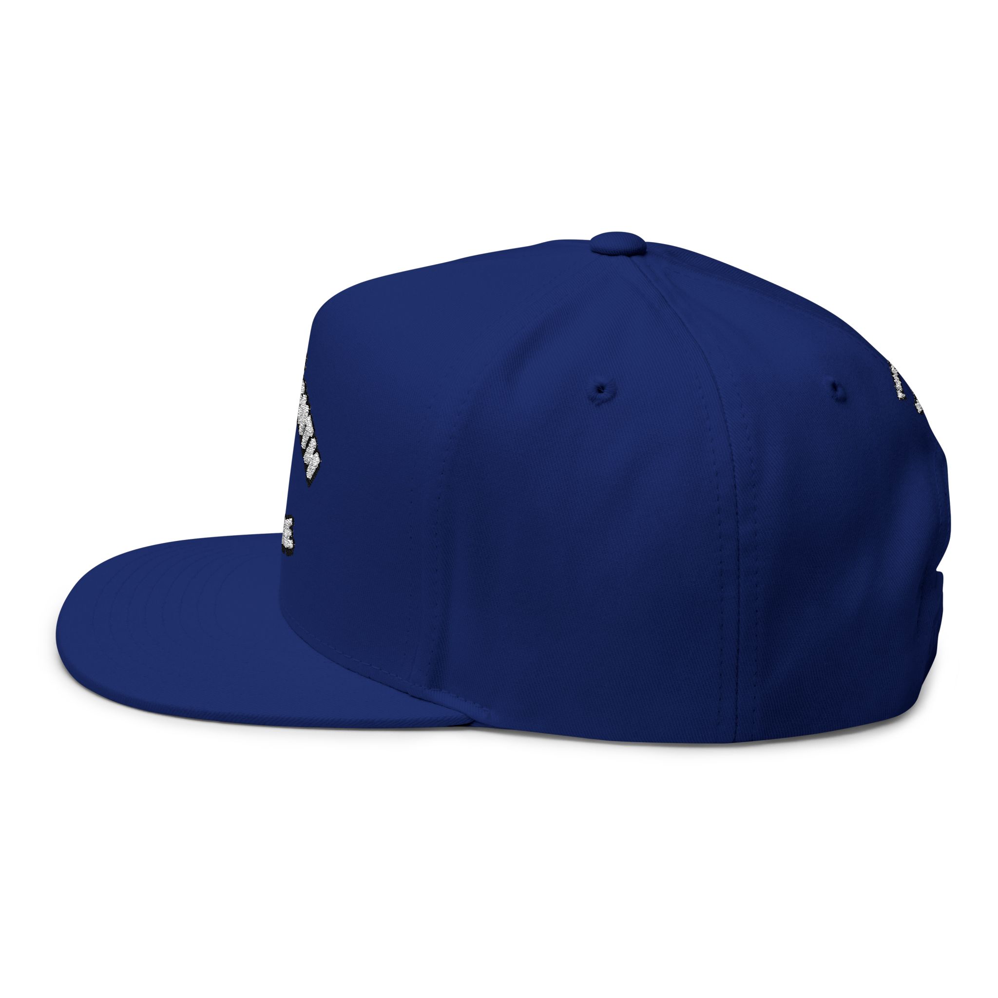 “HAPPY BRAIN” The Thirteenth Line Embroidered Flat Bill Cap - Image 8