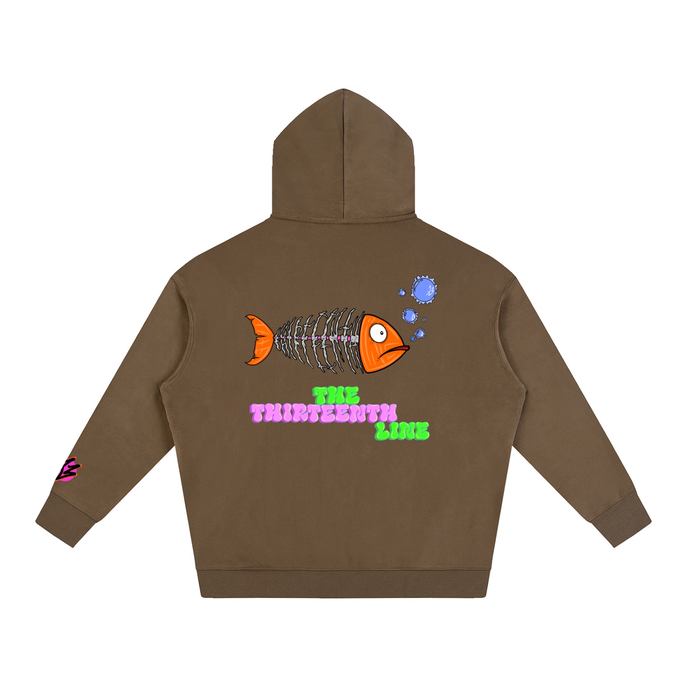 “OG FISH” Oversize Fleeced Hoodie - Image 38