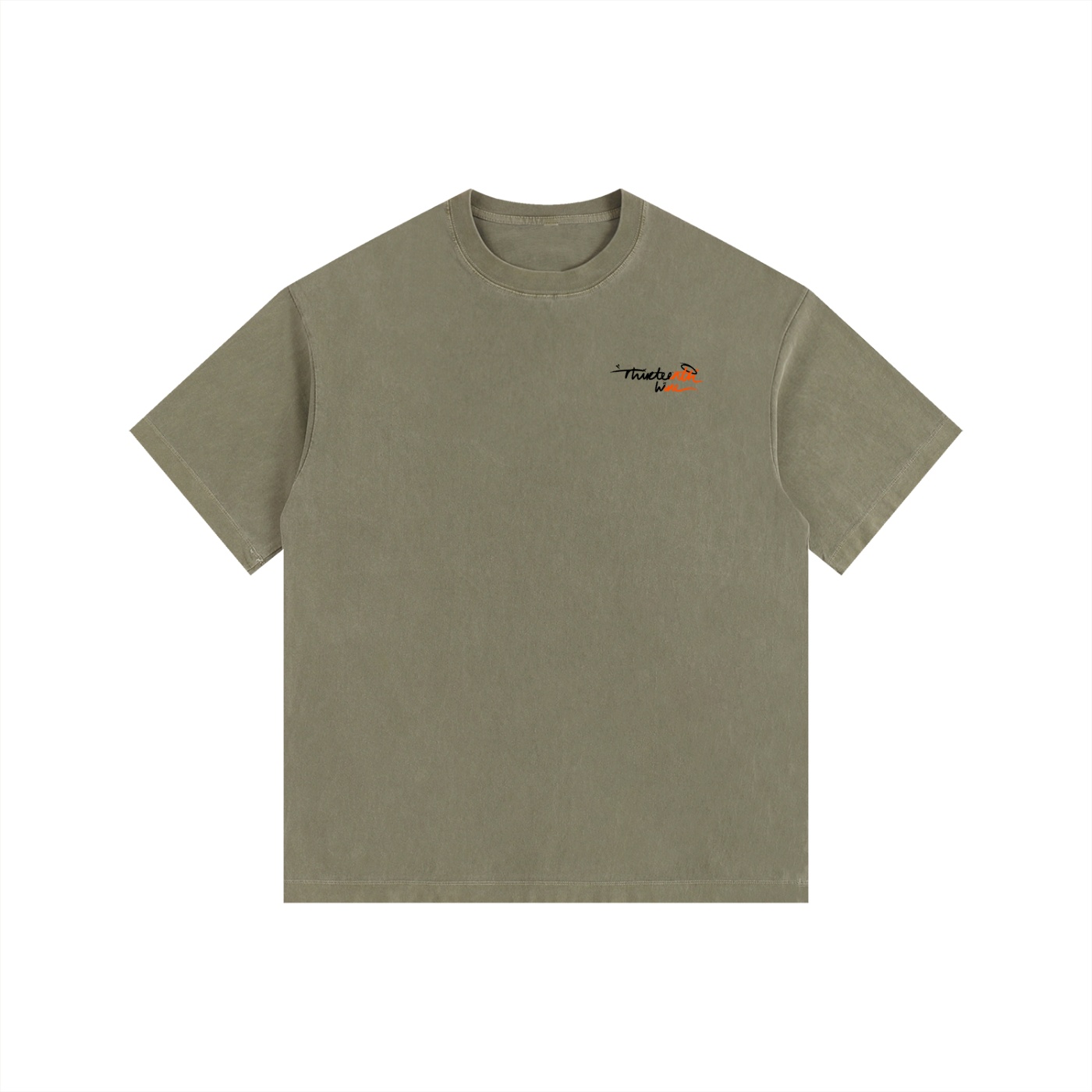 ”SEE BEAUTY” Vintage Washed Oversized Cotton T-Shirt - Image 9
