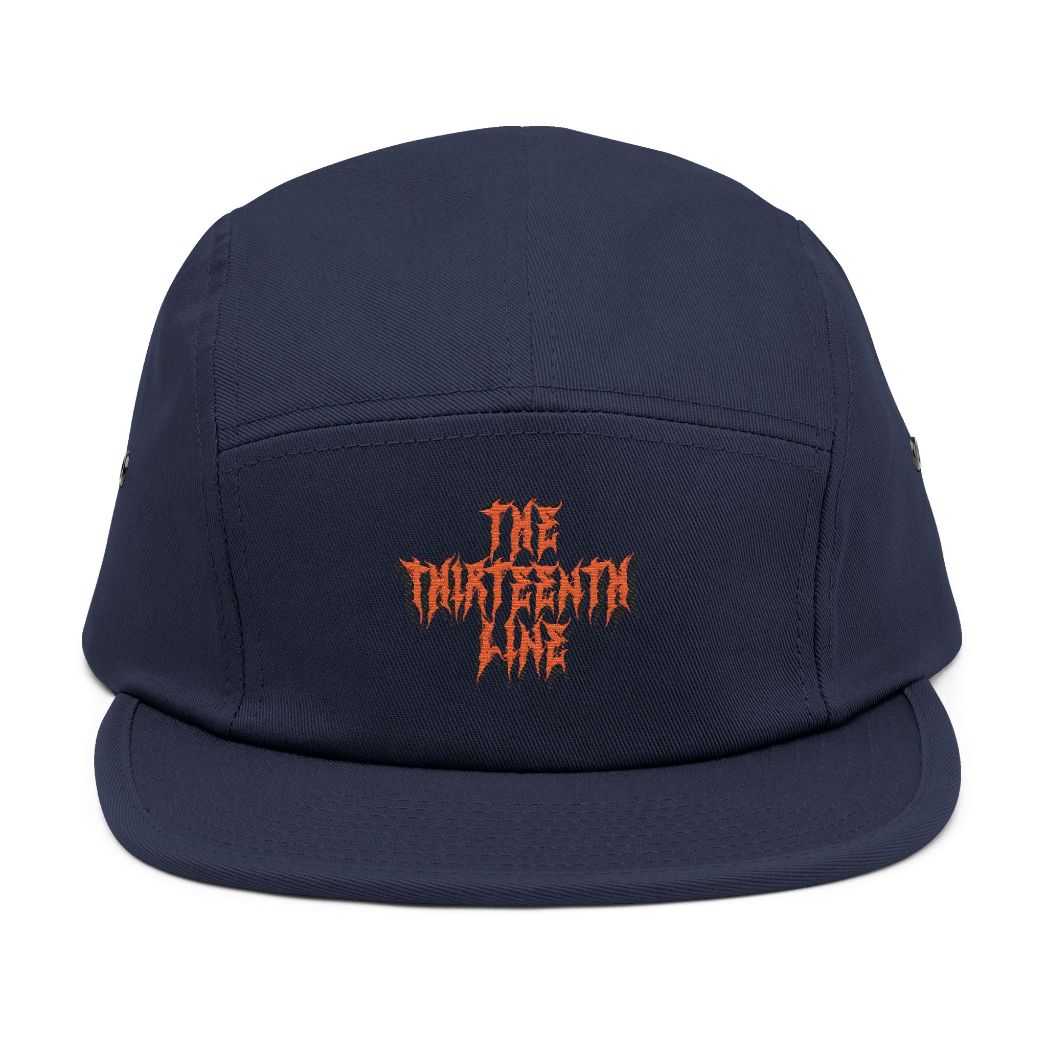 “13” Embroidered 'The Harbinger' 5-Panel Cap — Khaki Streetwear Hat - Image 12