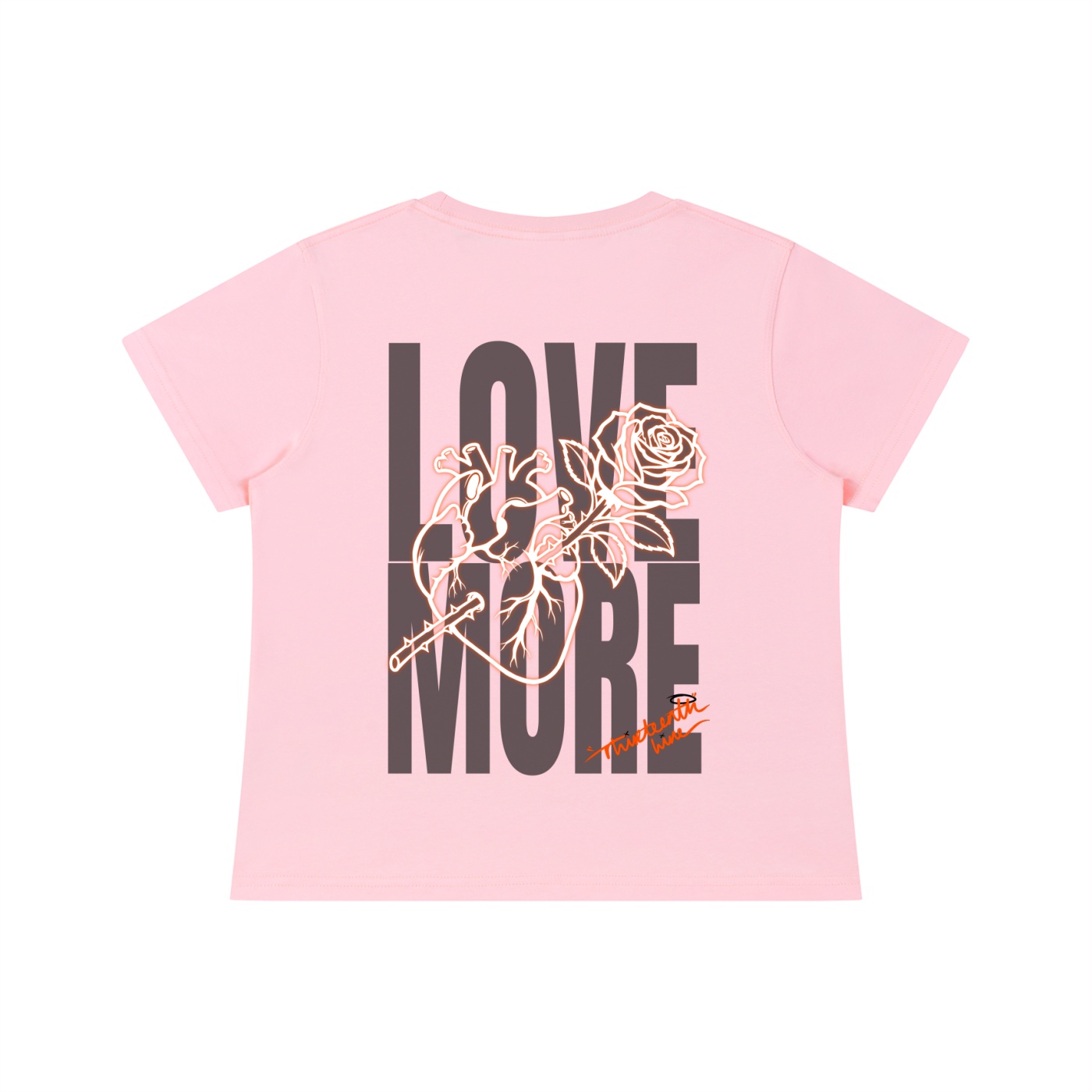 ”LOVE MORE” Women's Quick-Dry Baby T-Shirt - Image 8
