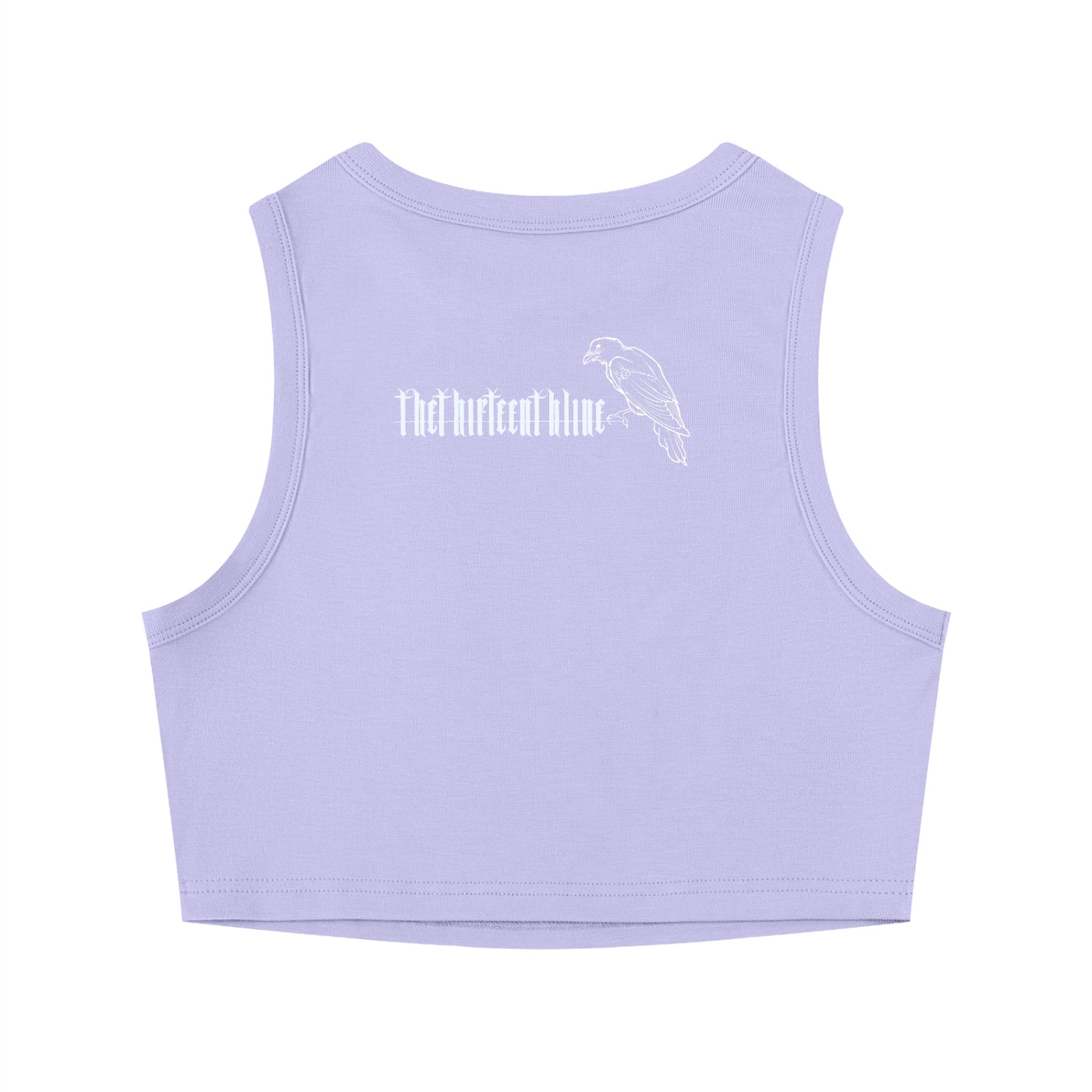 “THE CROW” Women's Tight Crewneck Crop Tank Top - Image 6