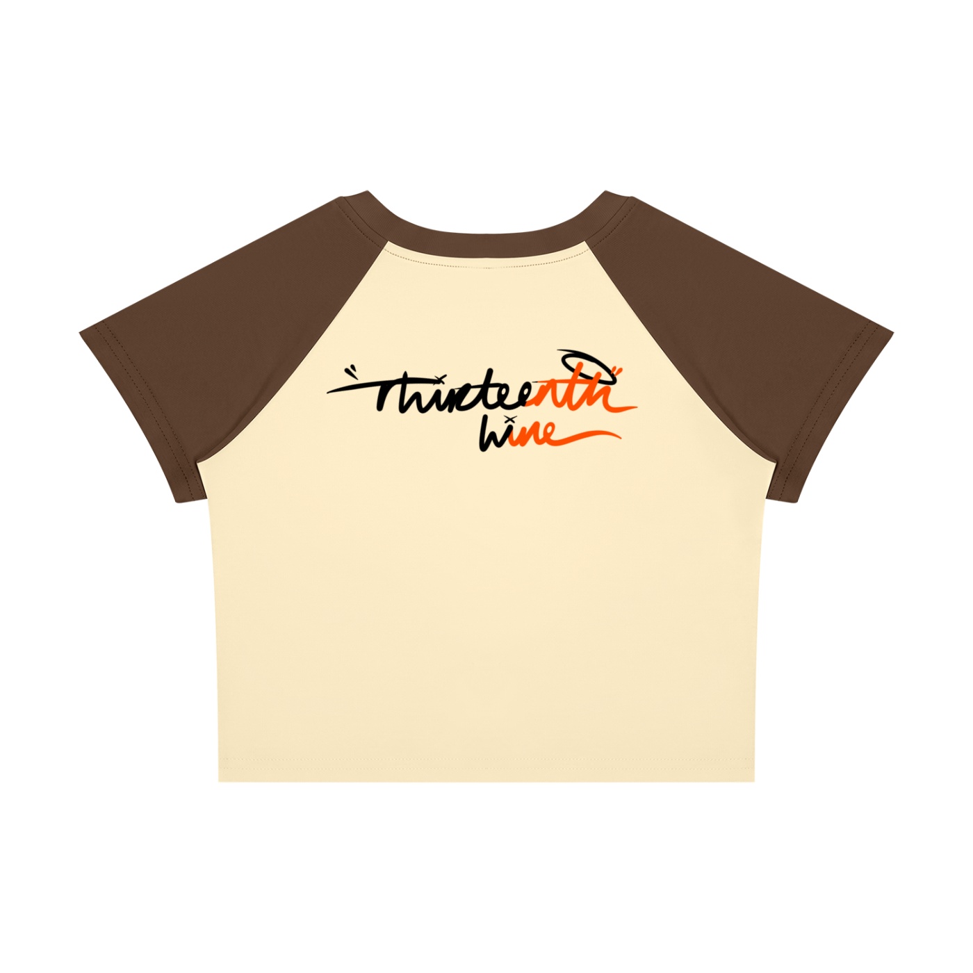 “HAND WRITTEN” Women’s Raglan Color Block Baby T-Shirt - Image 18