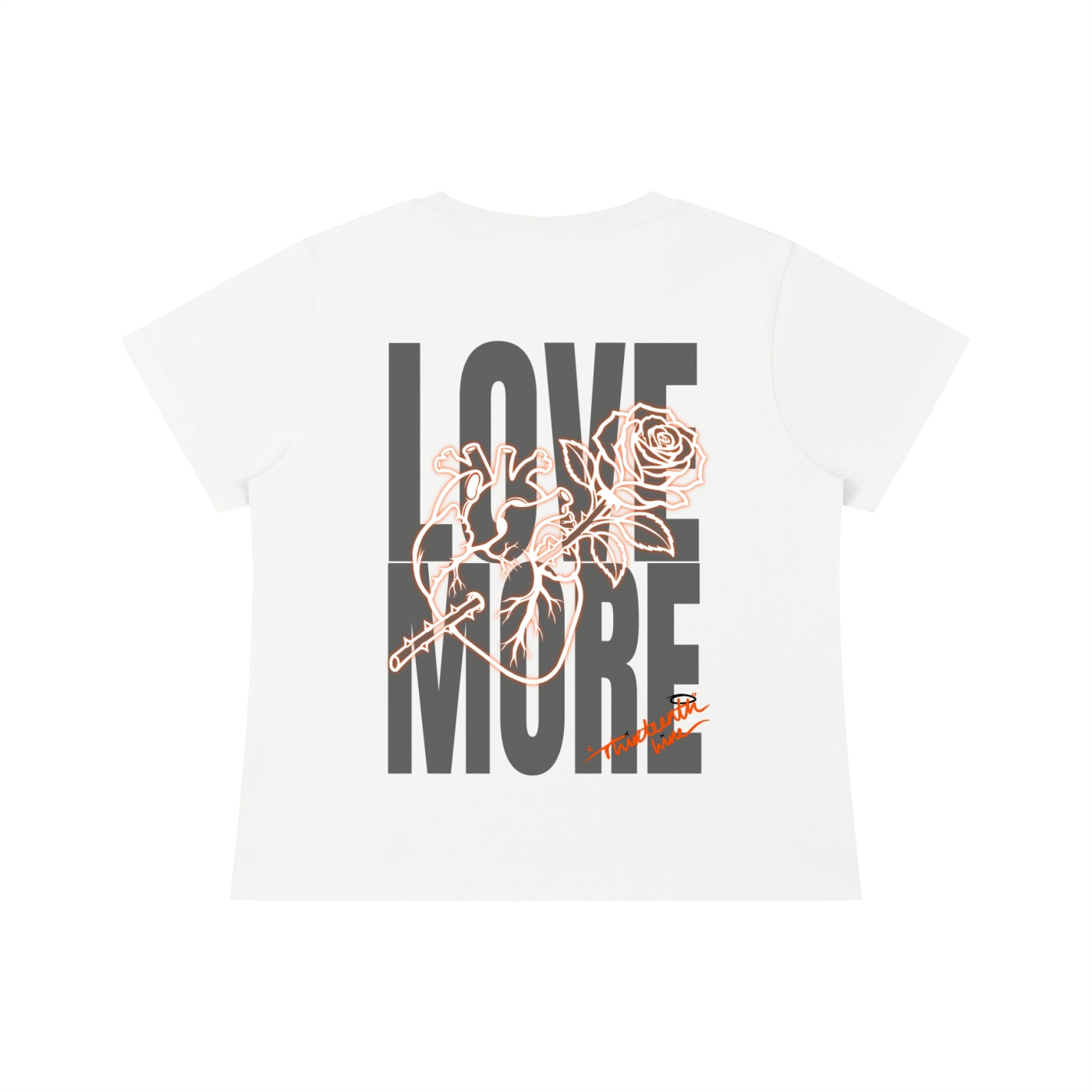 ”LOVE MORE” Women's Quick-Dry Baby T-Shirt - Image 4