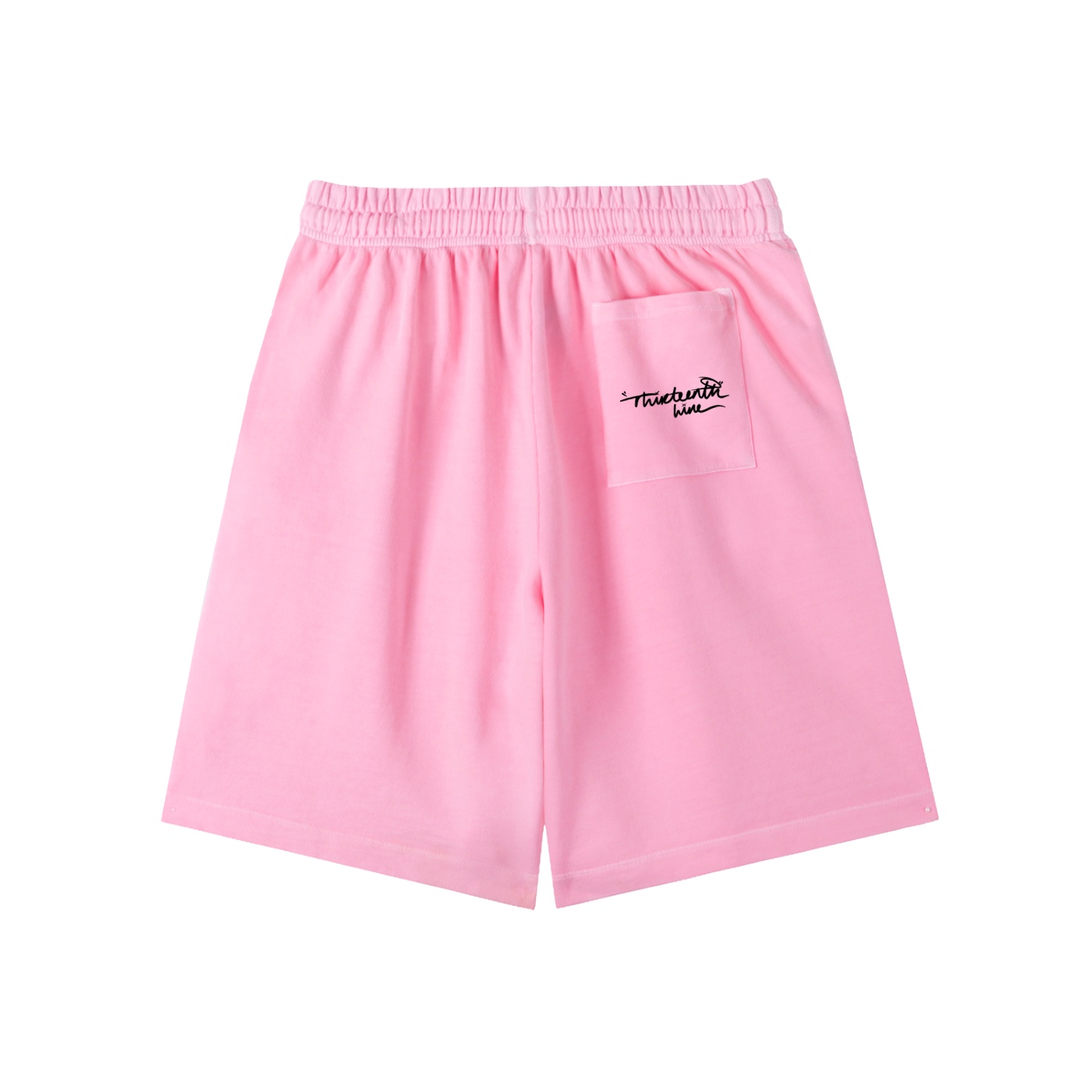 “GHOST” Vintage Wash Cotton Shorts - Image 6