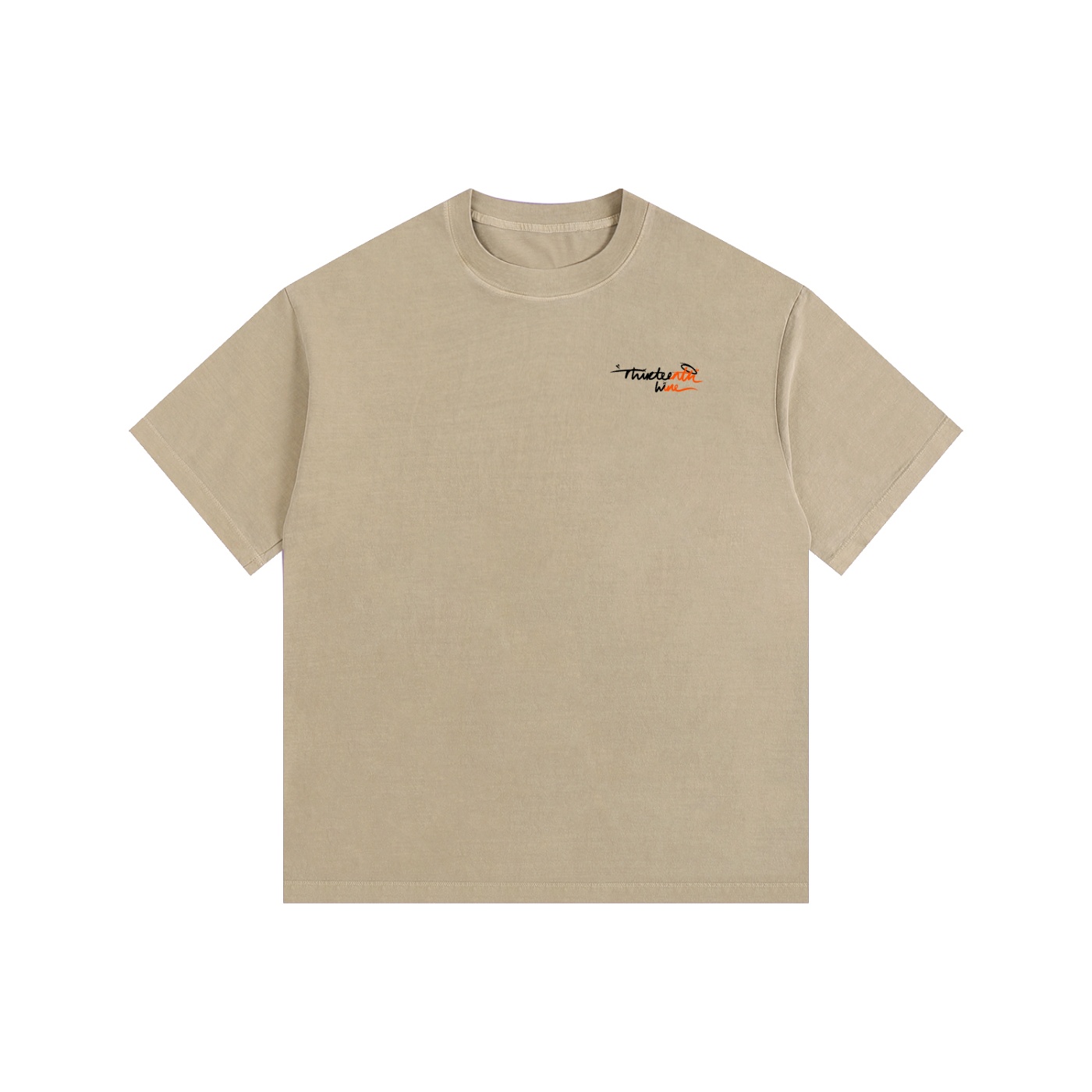”SEE BEAUTY” Vintage Washed Oversized Cotton T-Shirt - Image 3