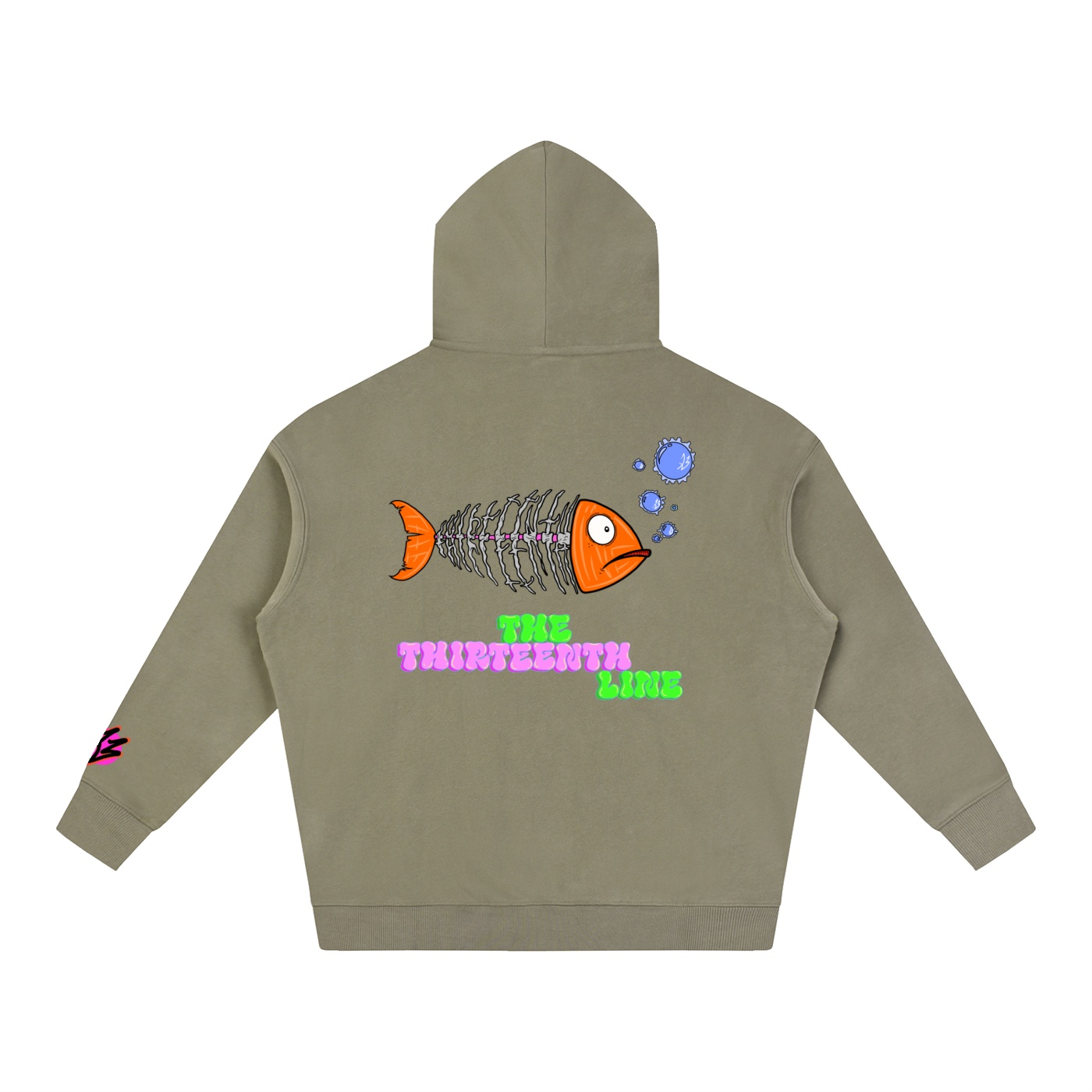 “OG FISH” Oversize Fleeced Hoodie - Image 18