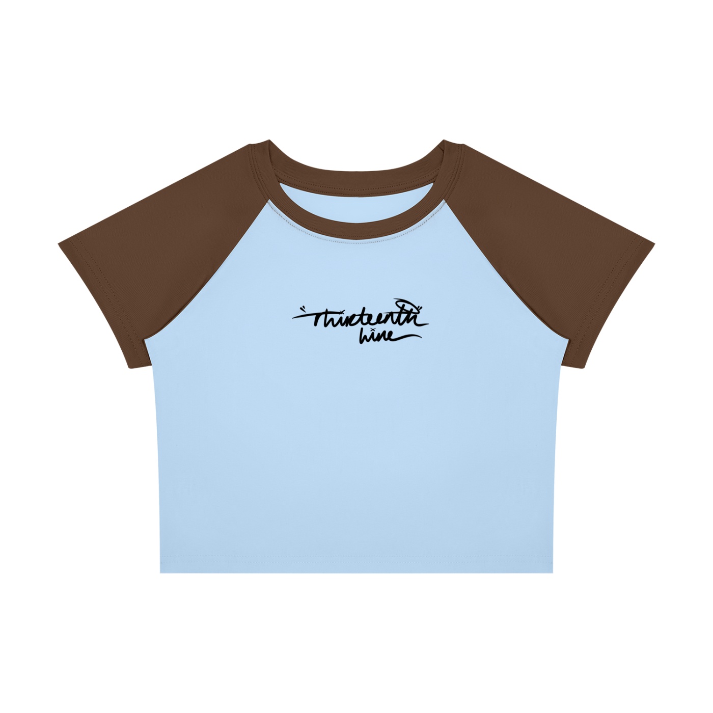 “HAND WRITTEN” Women’s Raglan Color Block Baby T-Shirt - Image 7