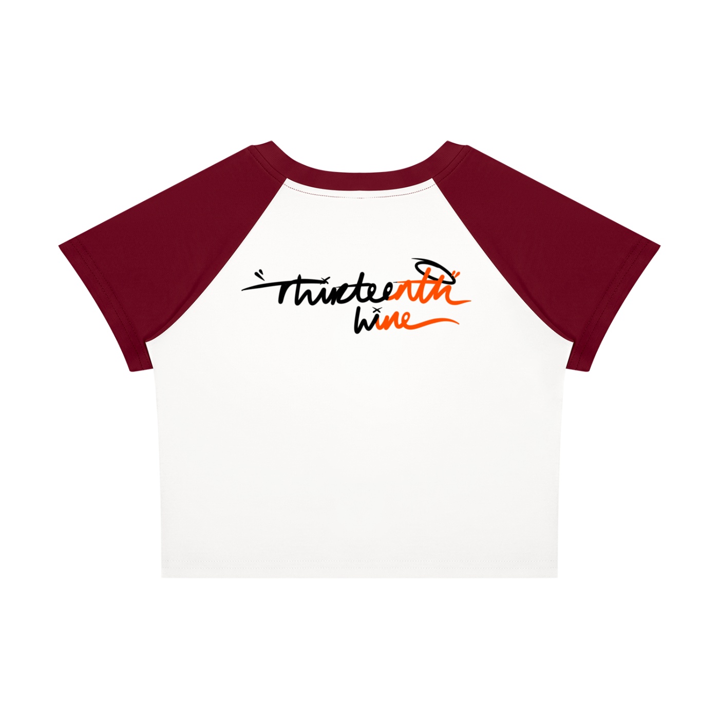 “HAND WRITTEN” Women’s Raglan Color Block Baby T-Shirt - Image 20