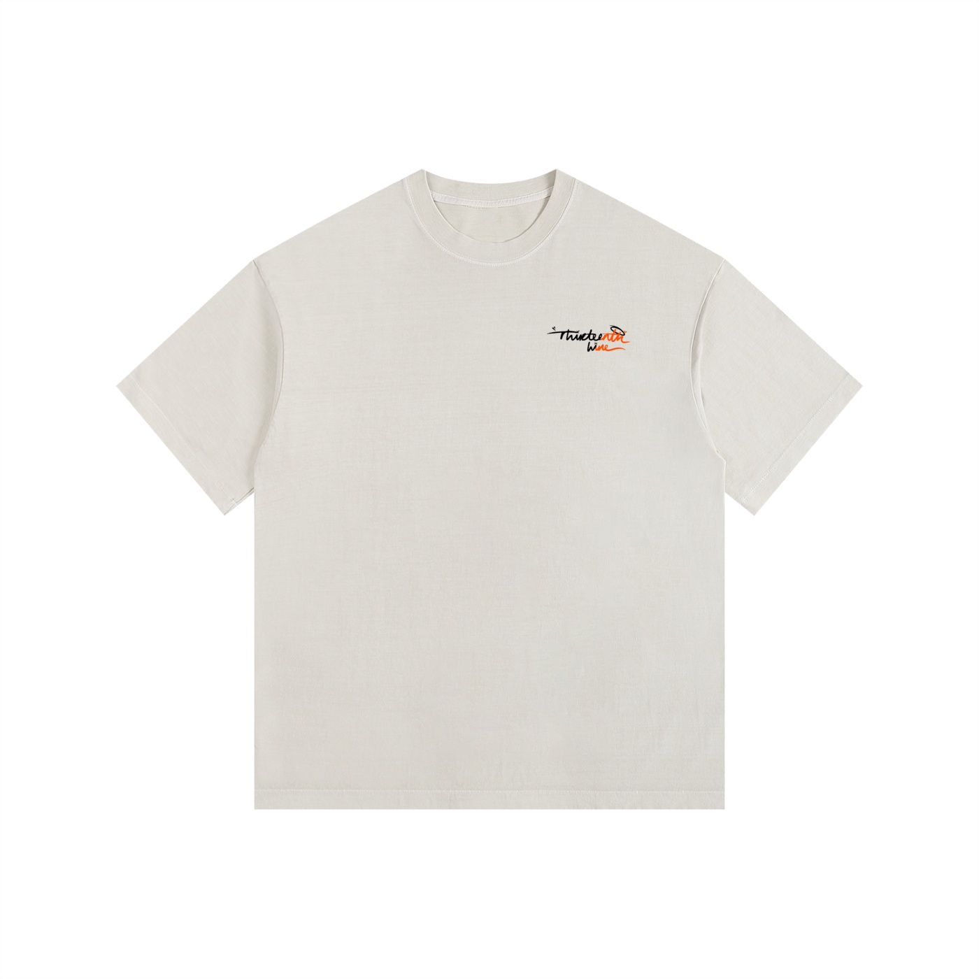”SEE BEAUTY” Vintage Washed Oversized Cotton T-Shirt - Image 4