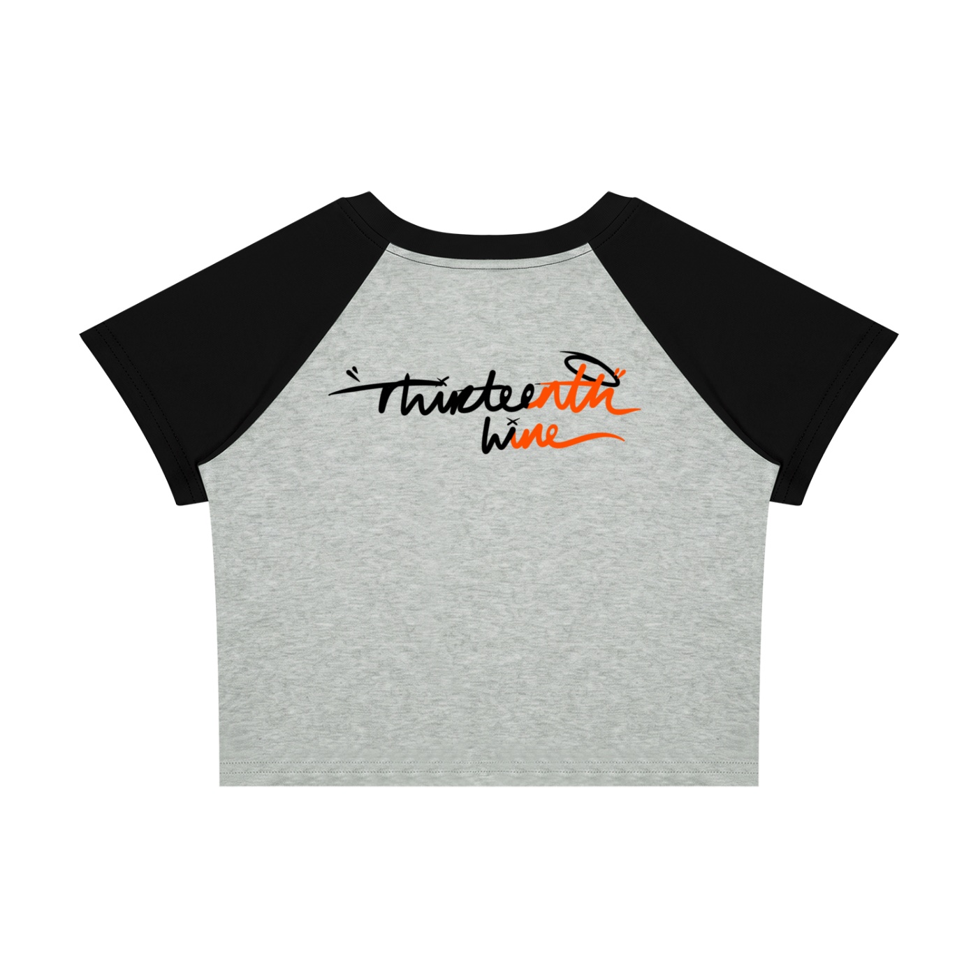 “HAND WRITTEN” Women’s Raglan Color Block Baby T-Shirt - Image 6