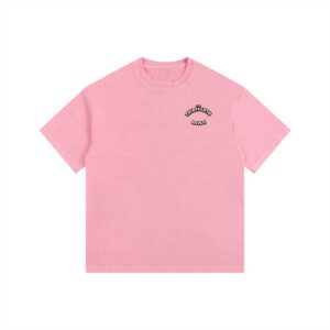 ”BOTTLE BRAIN” Vintage Washed Oversized Cotton T-Shirt
