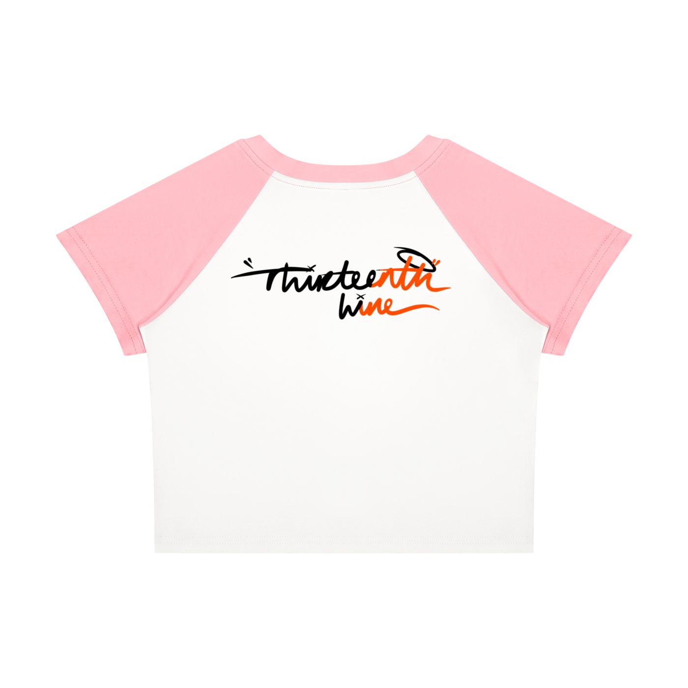 “HAND WRITTEN” Women’s Raglan Color Block Baby T-Shirt - Image 12